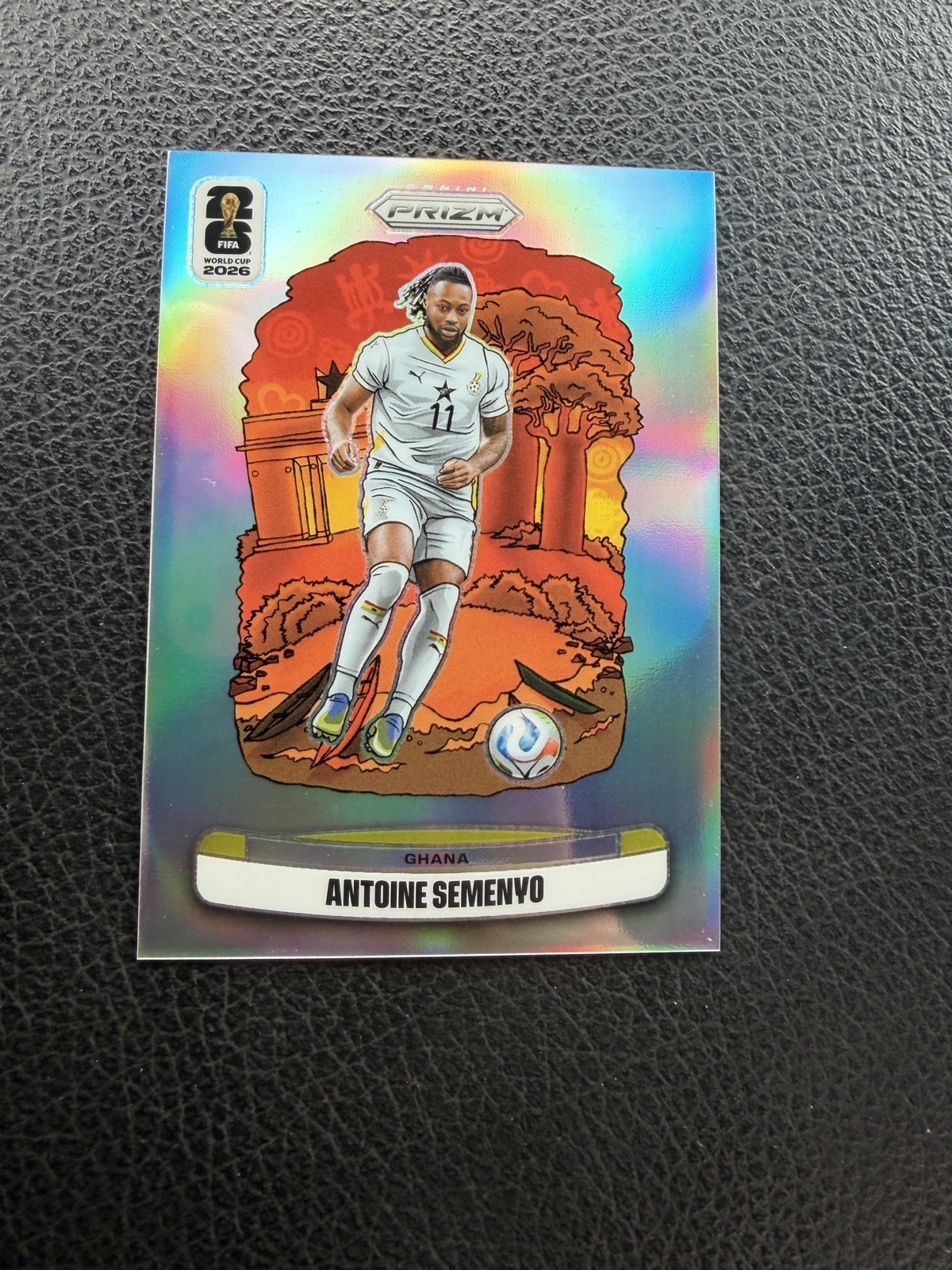 2026 World Cup Prizm National Landmarks Antoine Semenyo SSP Case Hit