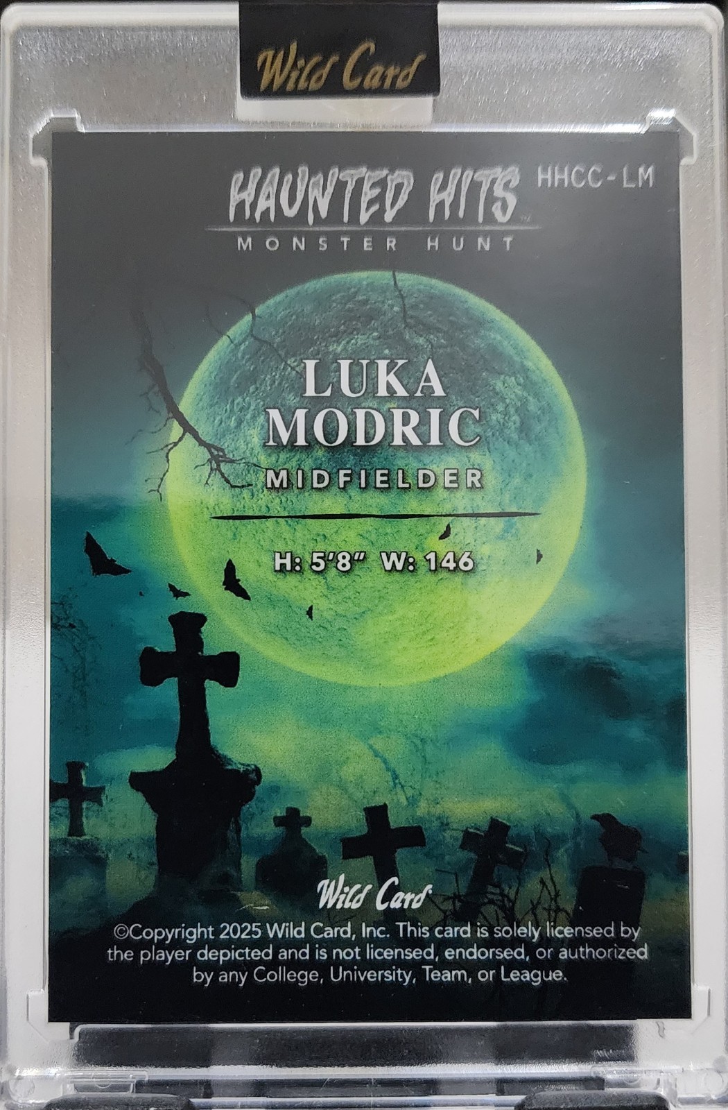 Luka Modric 1/1 Shock Prizm Haunted Hit – AC Milan & Croatia National Team