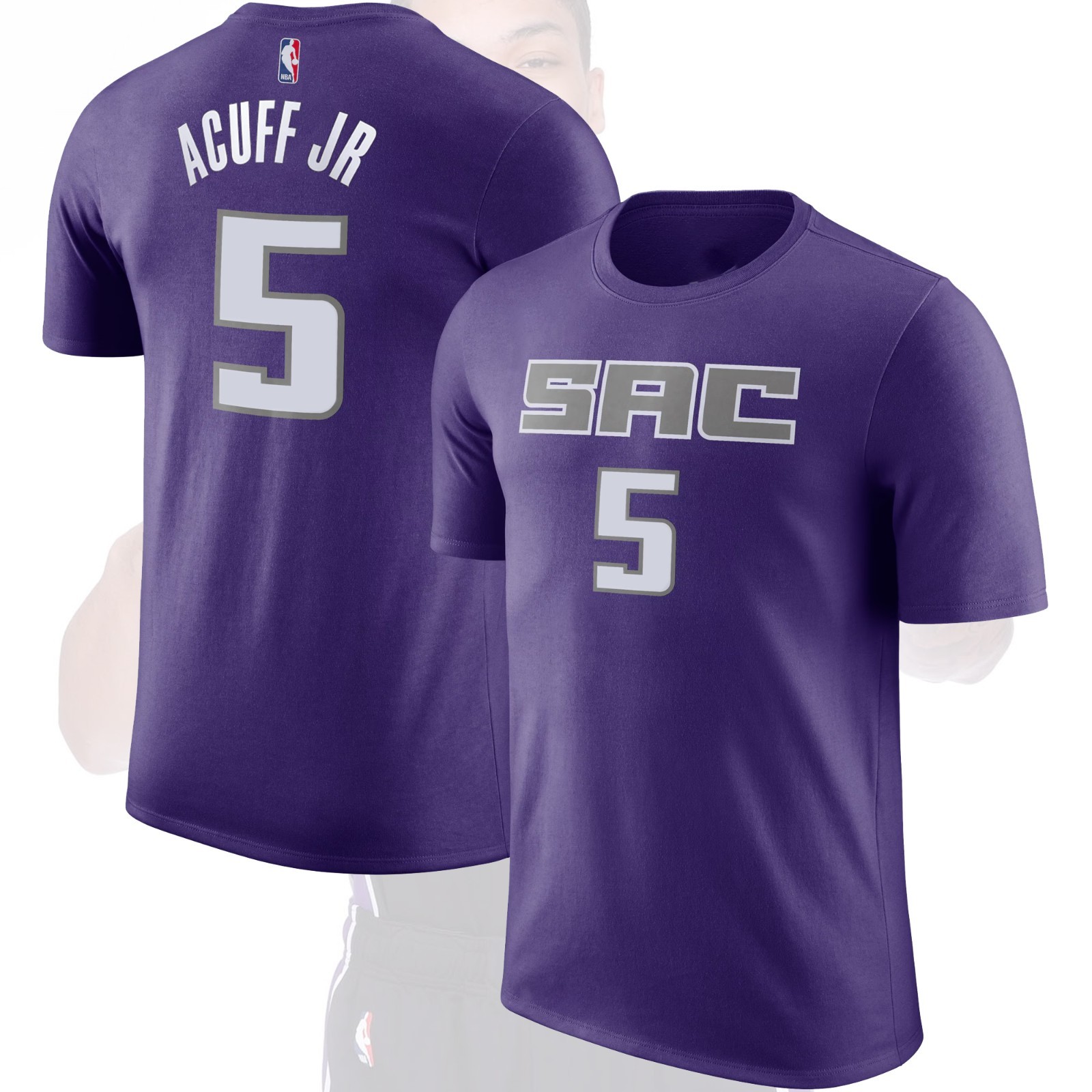 HOT!! Darius Acuff Jr. #5 Sacramento Kings 2026 Player Name & Number Fan Apparel
