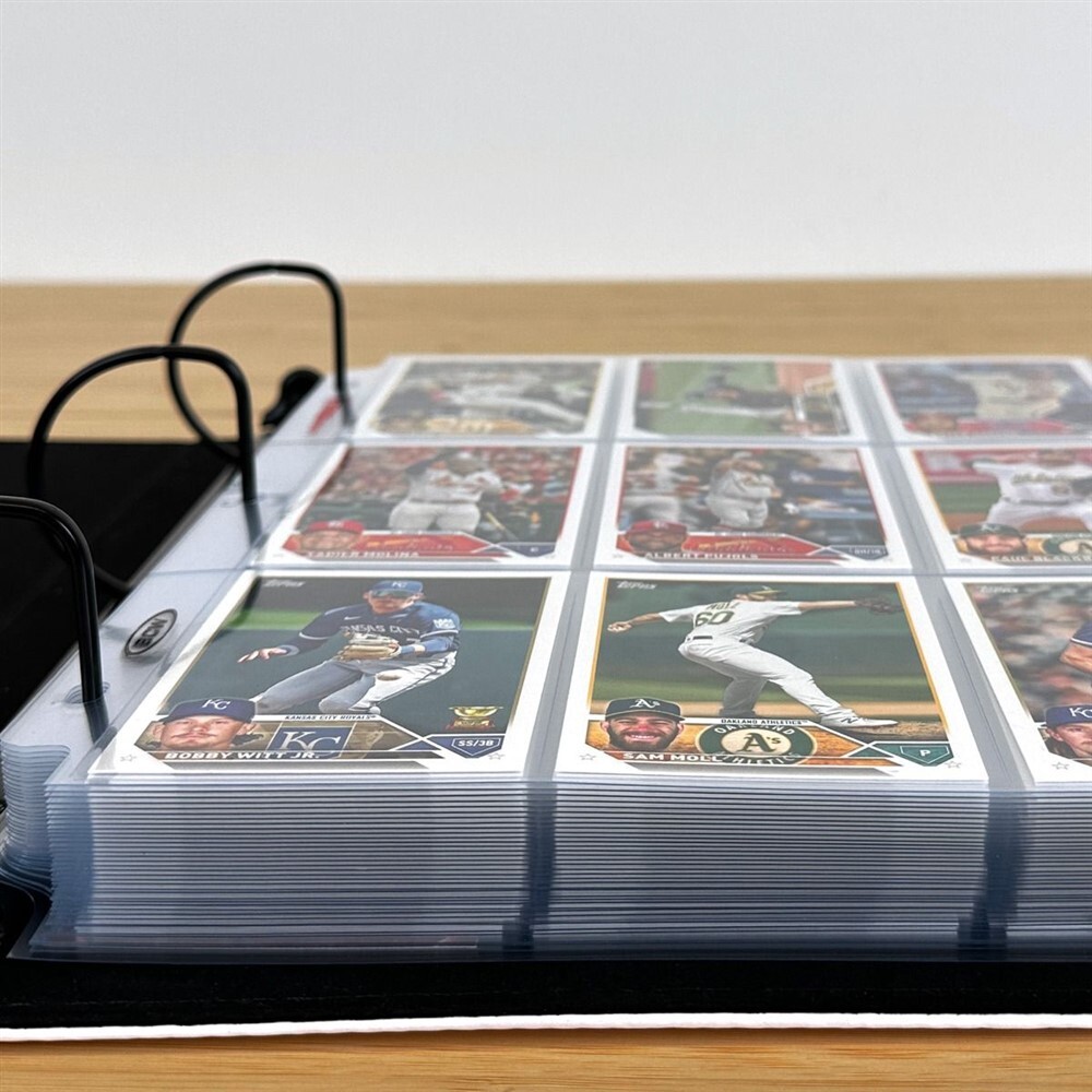 Box of 100 BCW LaserWeld 9-Pocket Baseball / Trading Card Album Pages