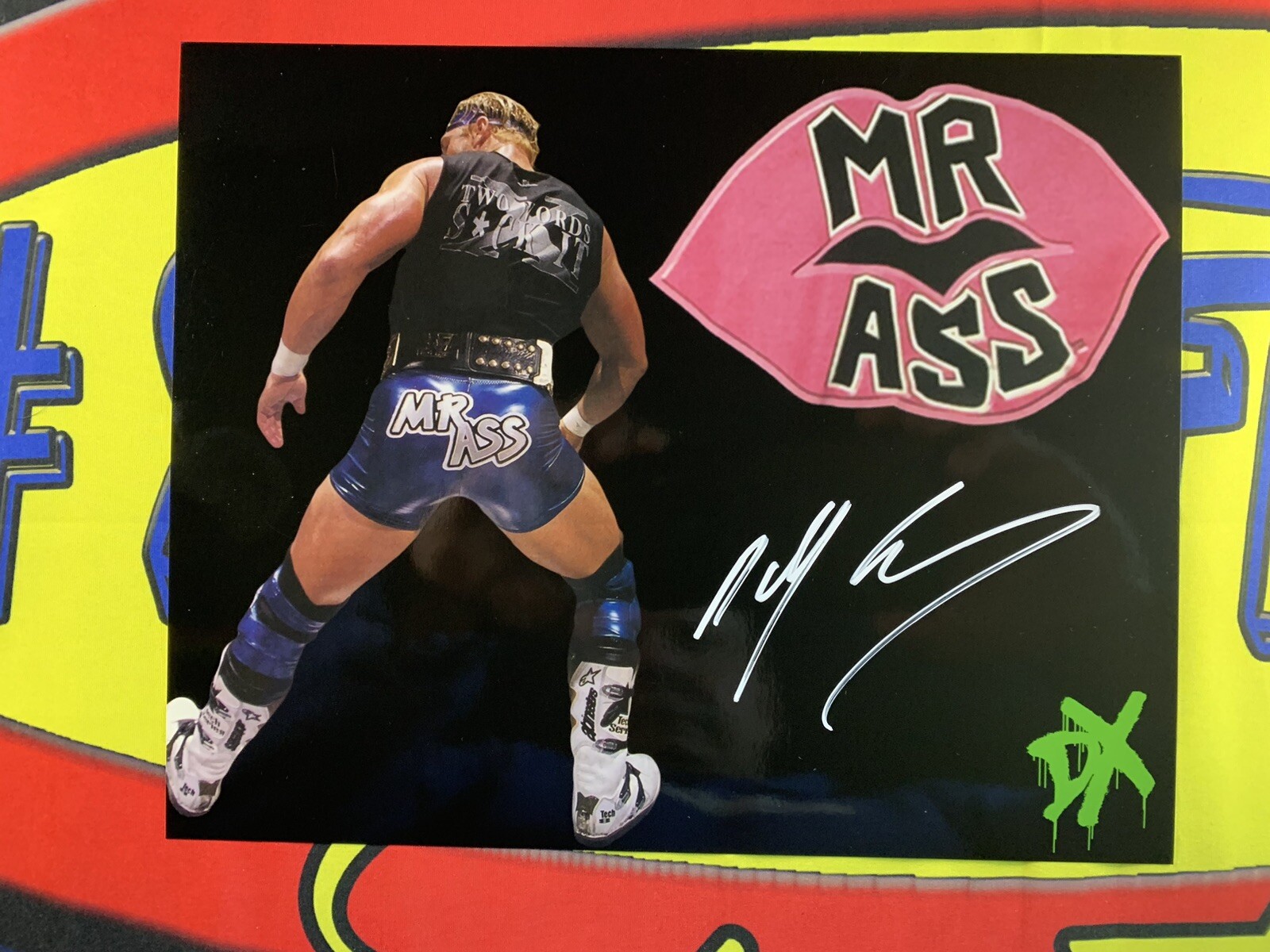 BAD ASS BILLY GUNN Autographed 8×10 Photo DX D GENERATION X