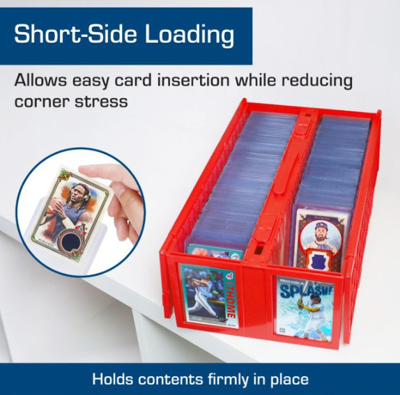 BCW (New) 59pt Thick Card Top Loader – 1 Pack (25ct) For Thick/Patch Oversized