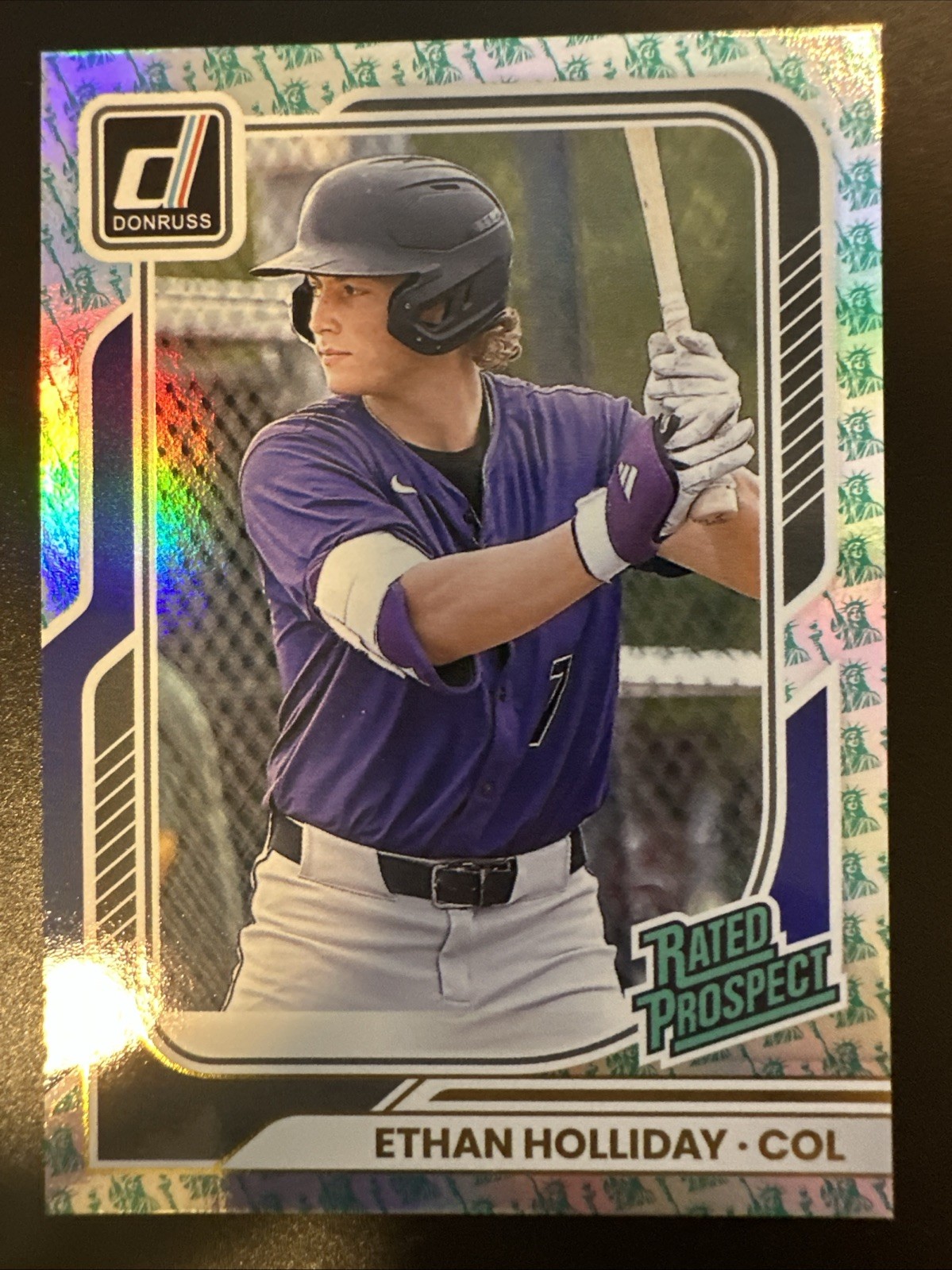 2026 Donruss #159 Ethan Holliday Liberty Rated Prospects (RC)