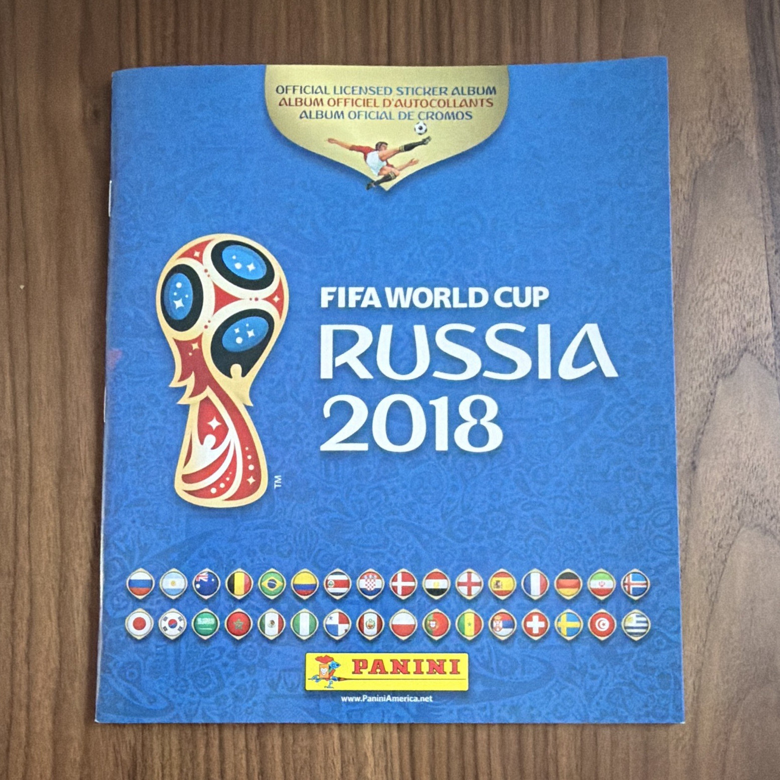 Panini 2018 FIFA World Cup Russia Official Sticker Album 80 Pages USA NEW