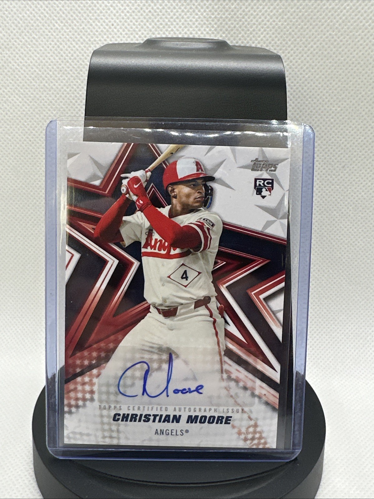 2026 Topps Series 2 Stars Autograph Christian Moore Auto RC Rookie No. BSA2-CM