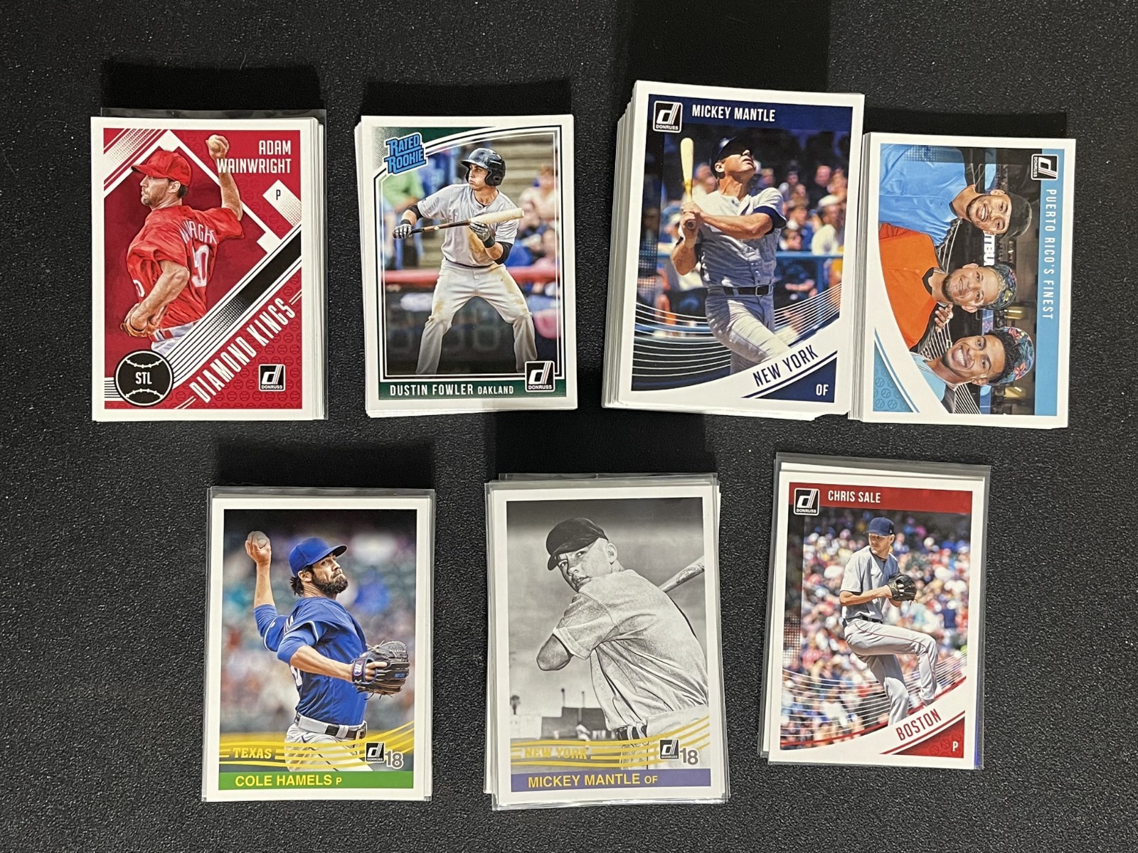 2018 Panini Donruss Baseball Base, Parallel, Variation Choose Pick Your Card