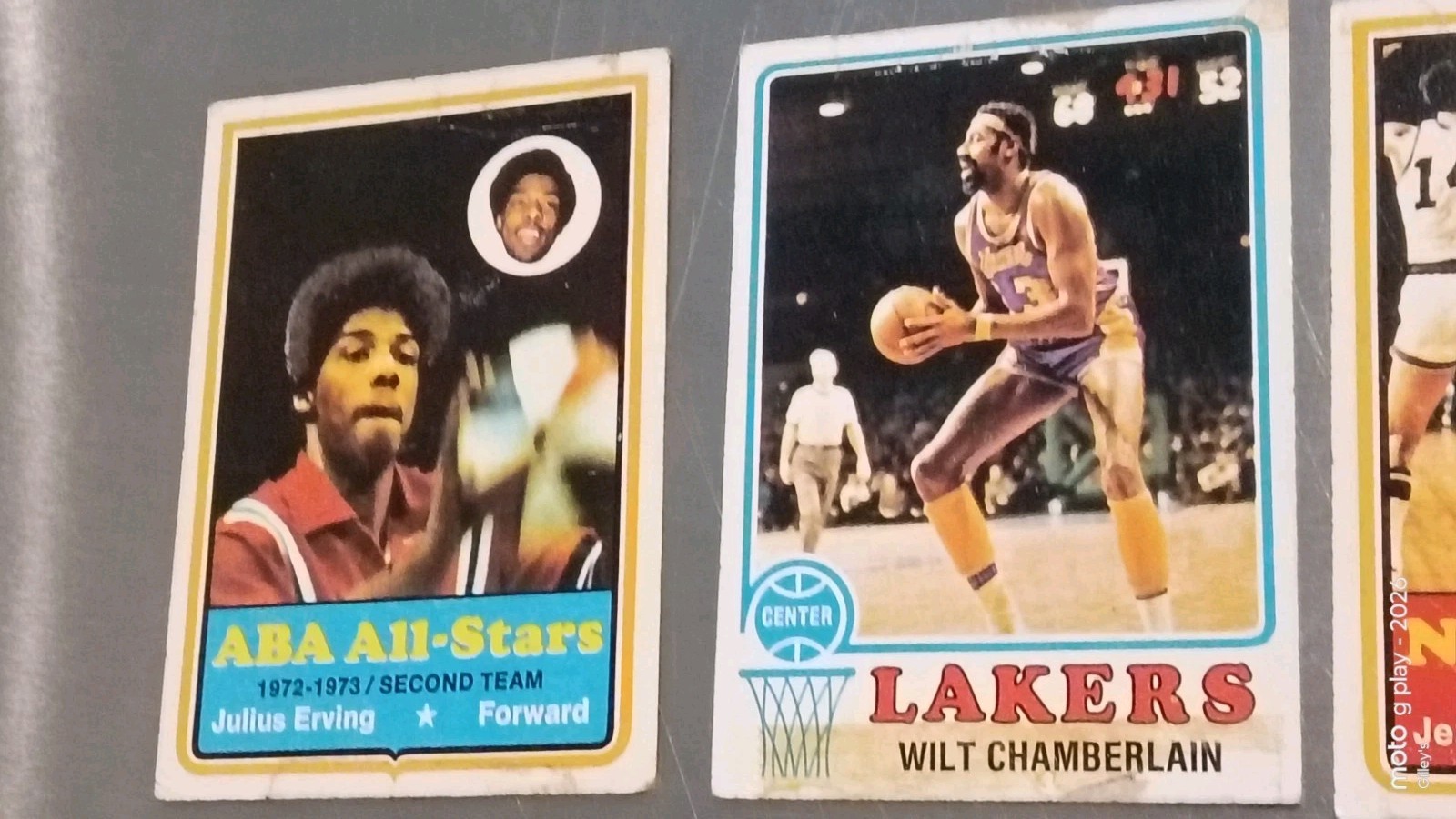 1973-74 Topps Basketball Partial Set Lot (205/264) Wilt Chamberlain Dr J G-VG