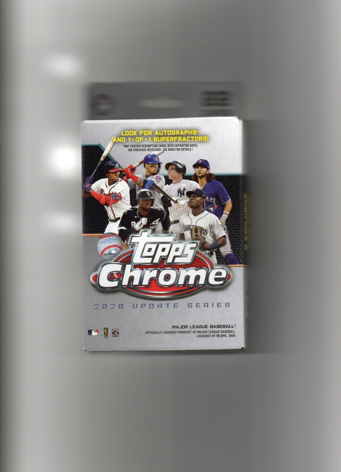 2020 Topps Chrome Baseball Update Series Hanger Box Factory Sealed