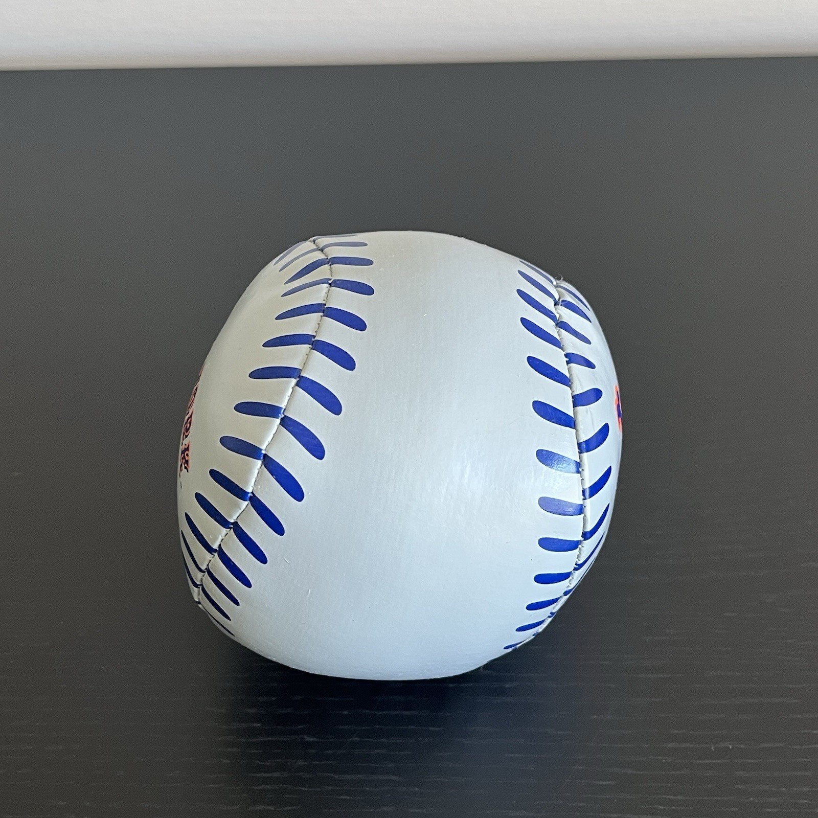 Rawlings New York Mets MLB Baseball Plush Collectible Souvenir Gray 3.5in RARE