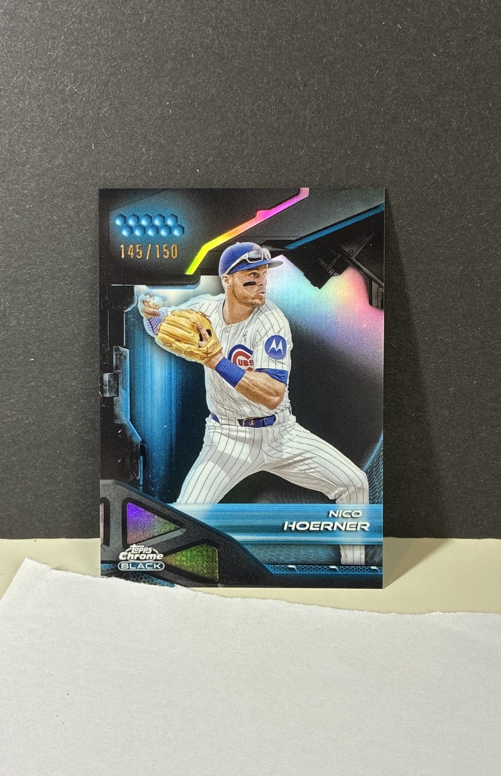 2026 Topps Chrome Black – Nico Hoerner #175 Refractor /199
