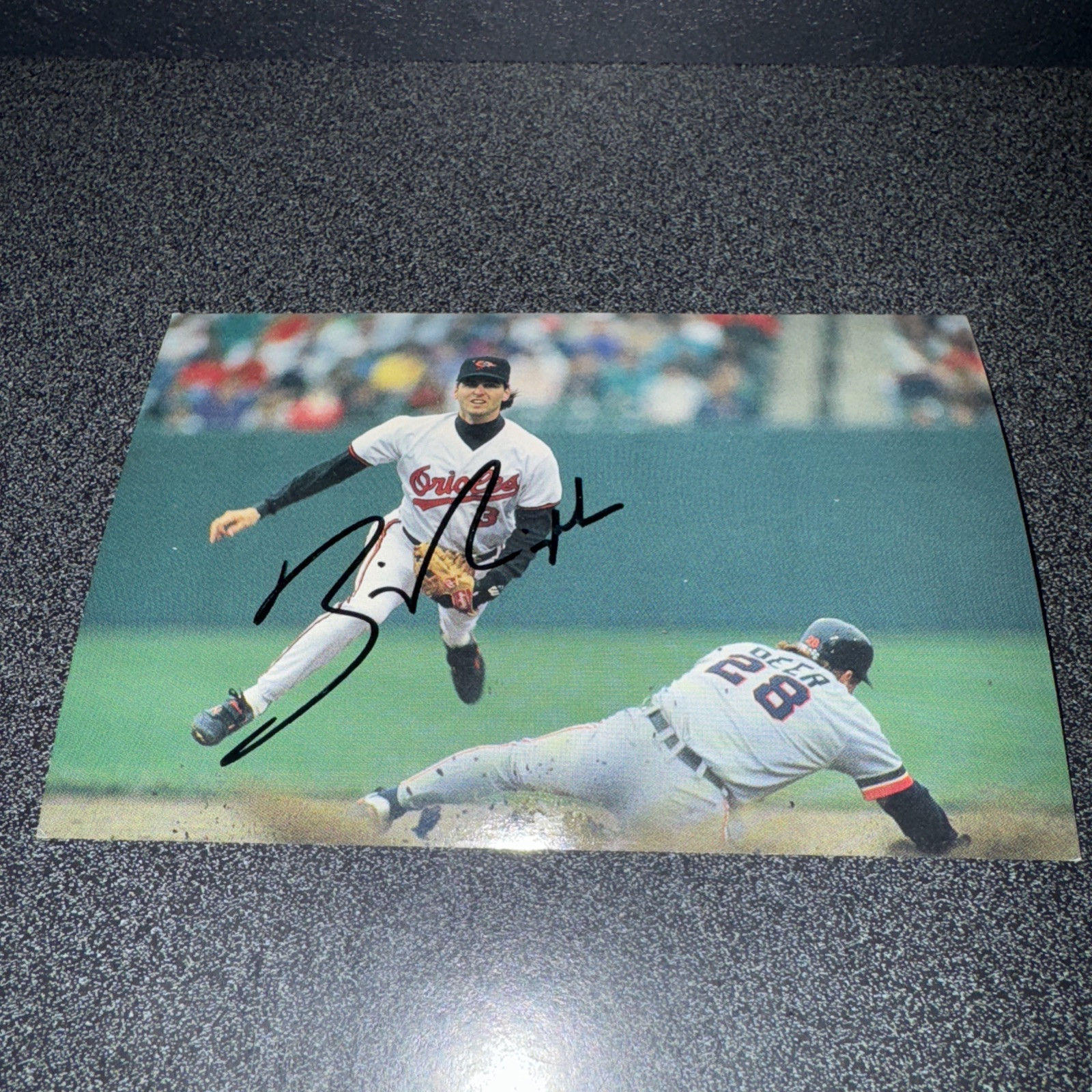 Billy Ripken Autographed Signed 3.5×5.25 Baltimore Orioles Fan Support Postcard