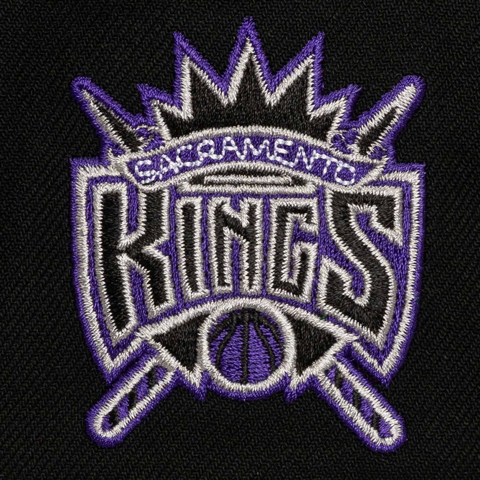 Men’s Mitchell & Ness Black Sacramento Kings Class Act Pro Snapback Hat