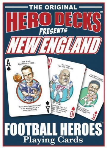 NFL Football Hero Decks Caricature 52 Playing Cards Parady Cards Same Day Ship