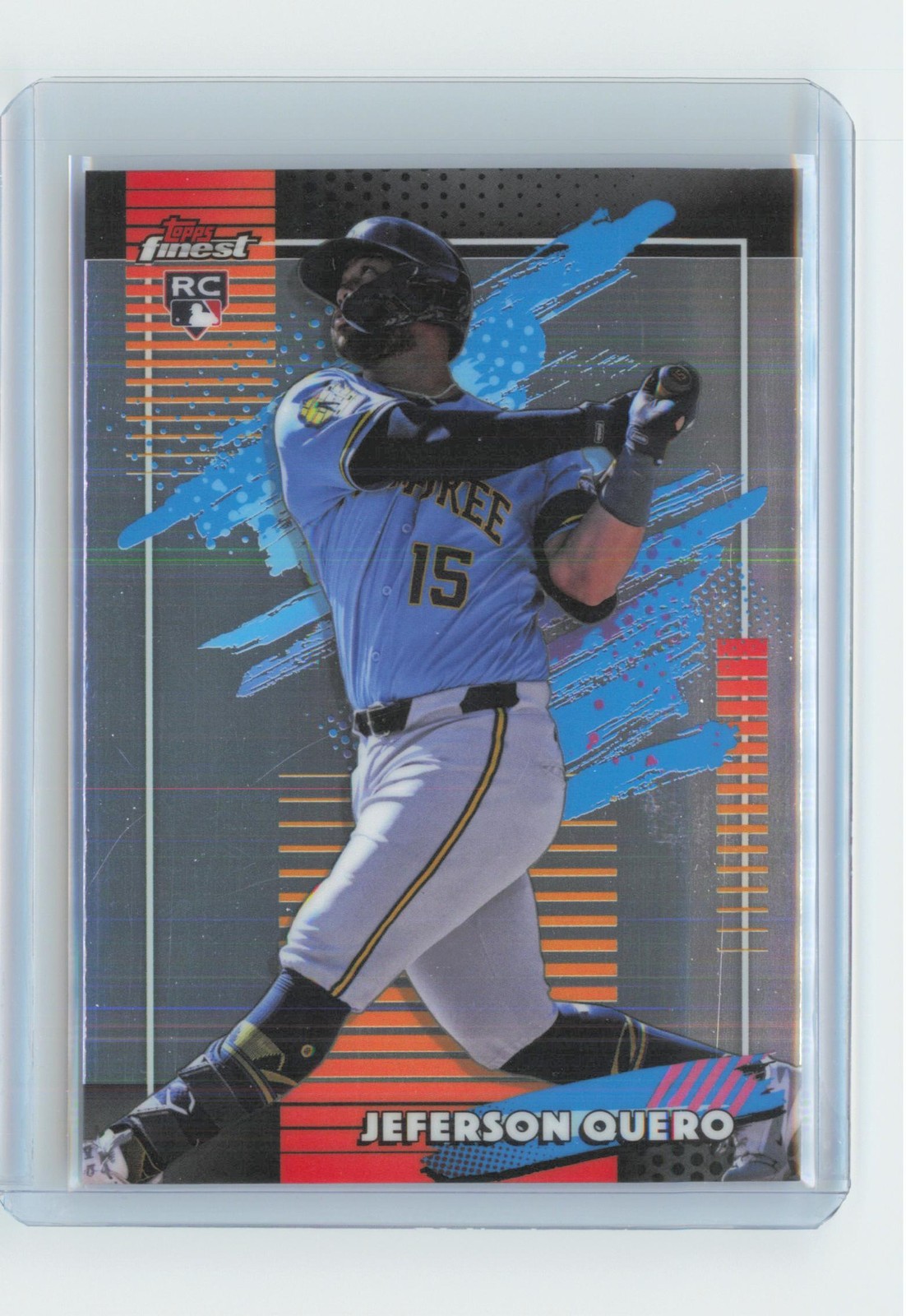 2026 Topps Finest Jeferson Quero Uncommon #103 Milwaukee Brewers