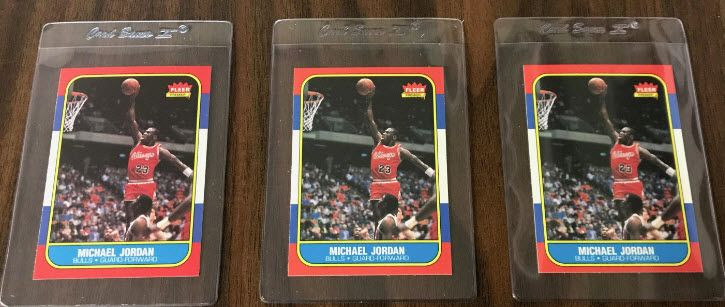 1 SEALED BOX (200) CARD SAVER 1 SEMI RIGID CARD HOLDERS