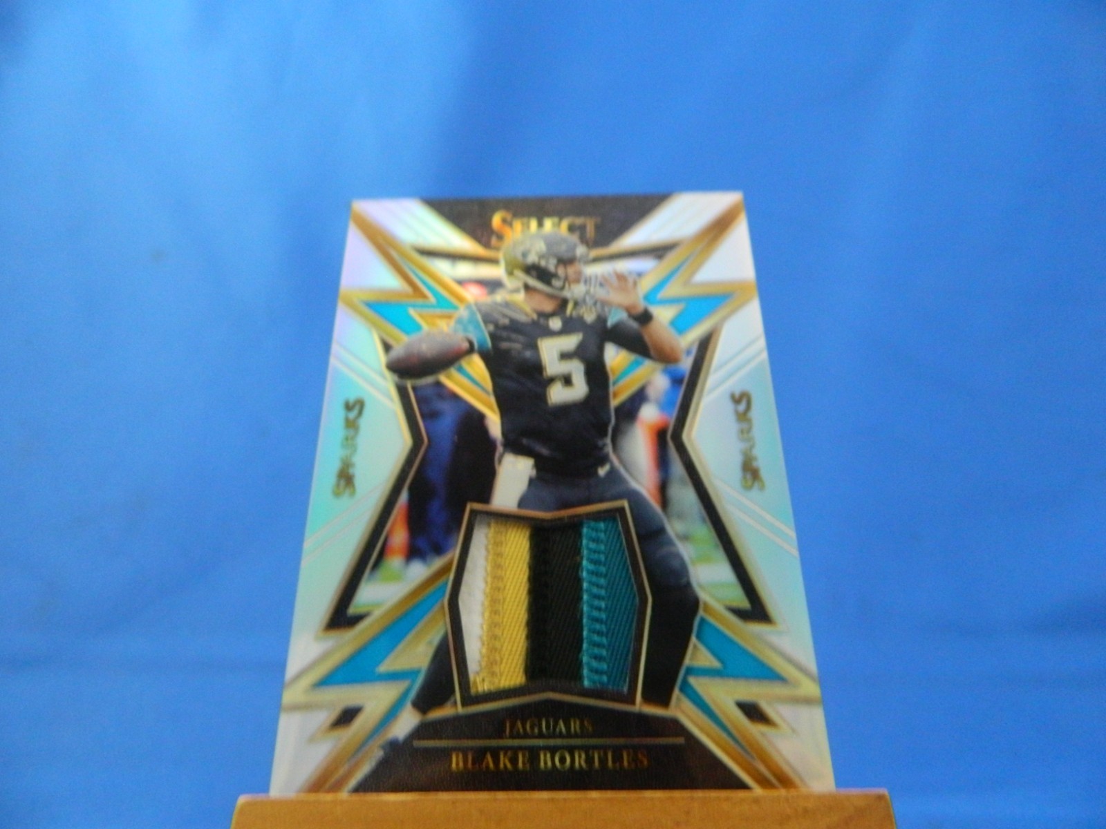 Blake Bortles Select 2017 Sparks Prizm Jersey Materials Patch /99