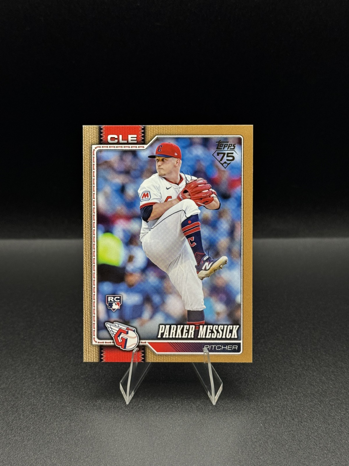 2026 Topps Series 1 – Parker Messick #67 Gold /2026 (RC)