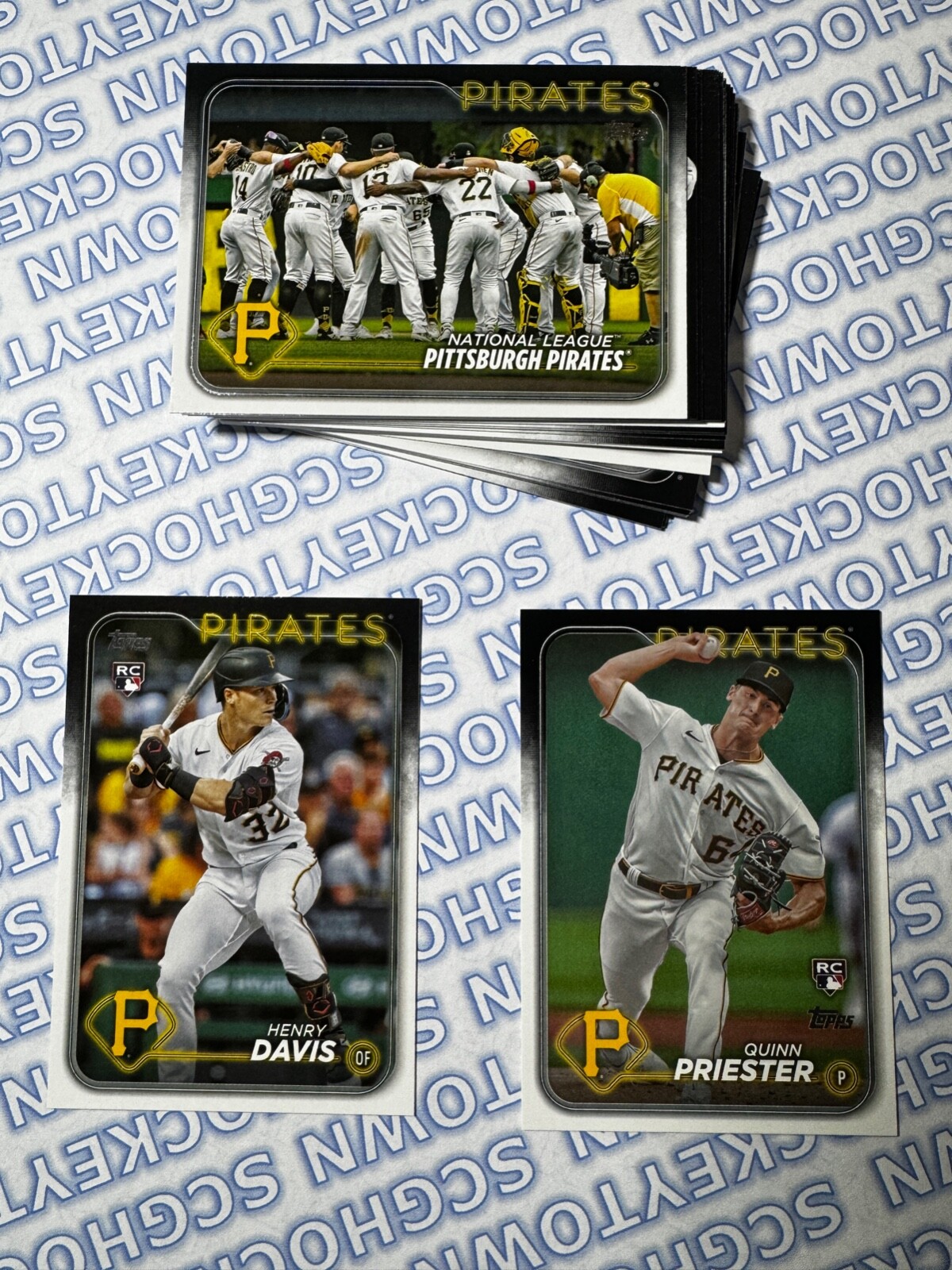 2024 Pittsburgh Pirates Topps Team Set Series 1 and 2 – 25 Cards – See My Store