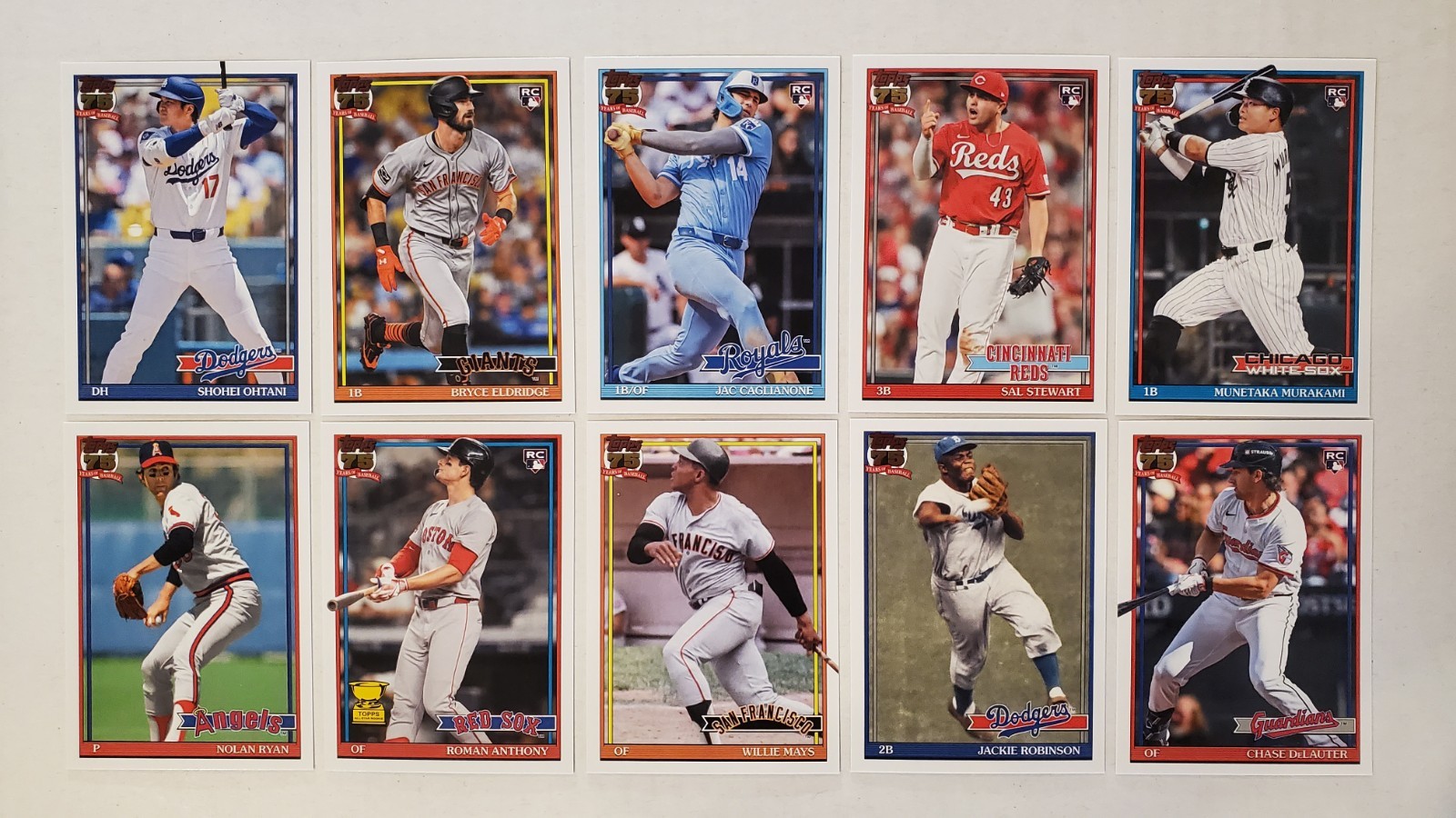 2026 Topps Series 2 – 1991 TOPPS INSERTS – Card #s 1-50 – U Pick