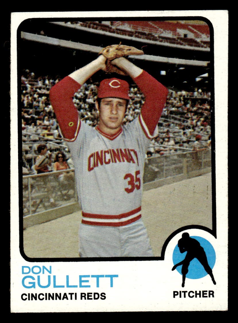 1973 Topps Baseball Don Gullett #595 EX/MT Cincinnati Reds