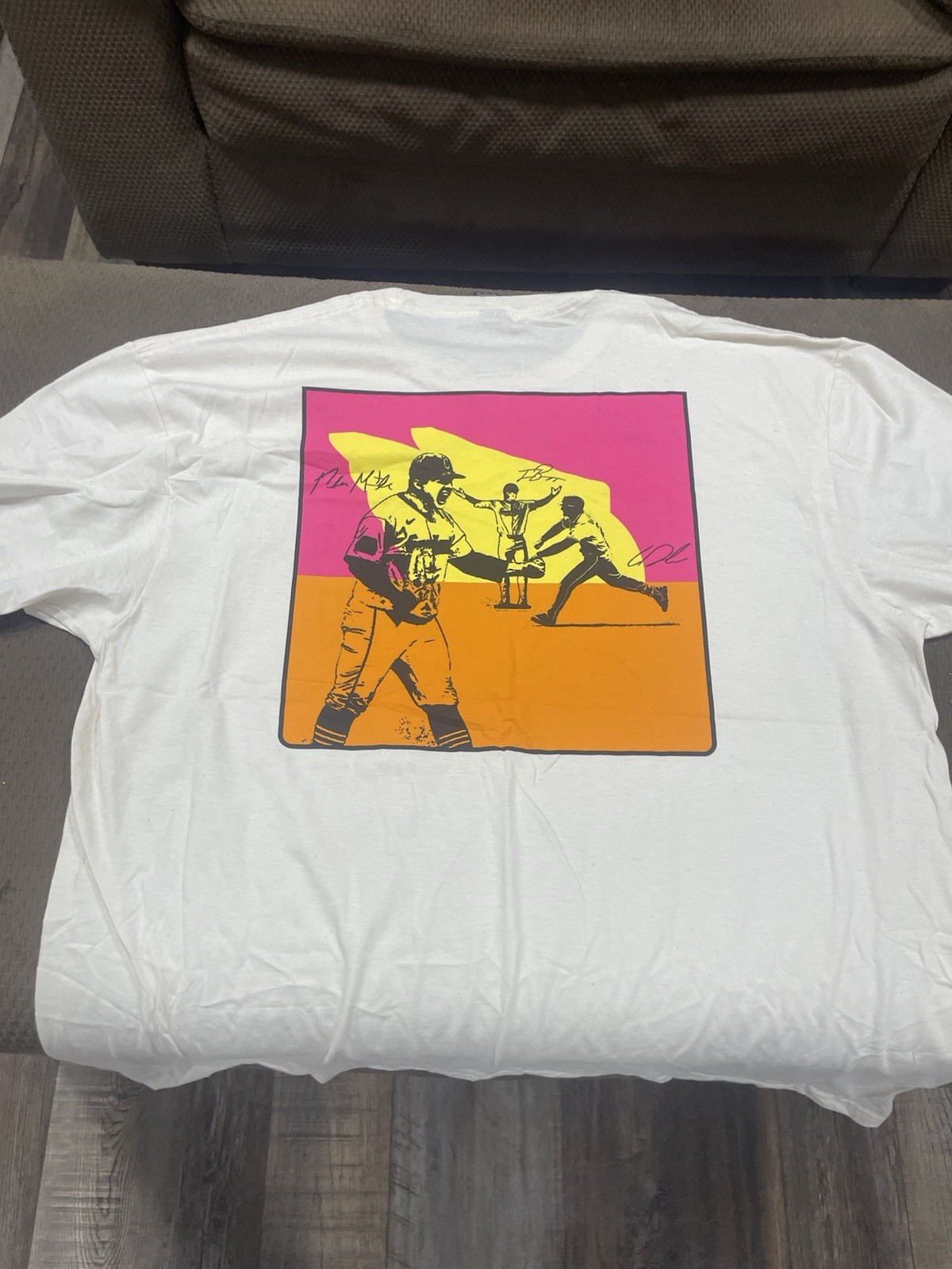 Cleveland Guardians Messick, Bazzana & DeLaughter SGA XL T-Shirt 6/12/26