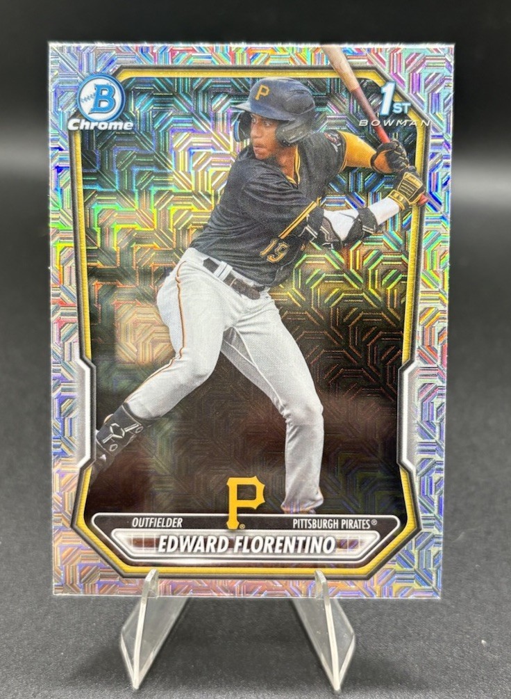2026 Bowman Chrome Edward Florentino #BCP-82 Mojo Refractor