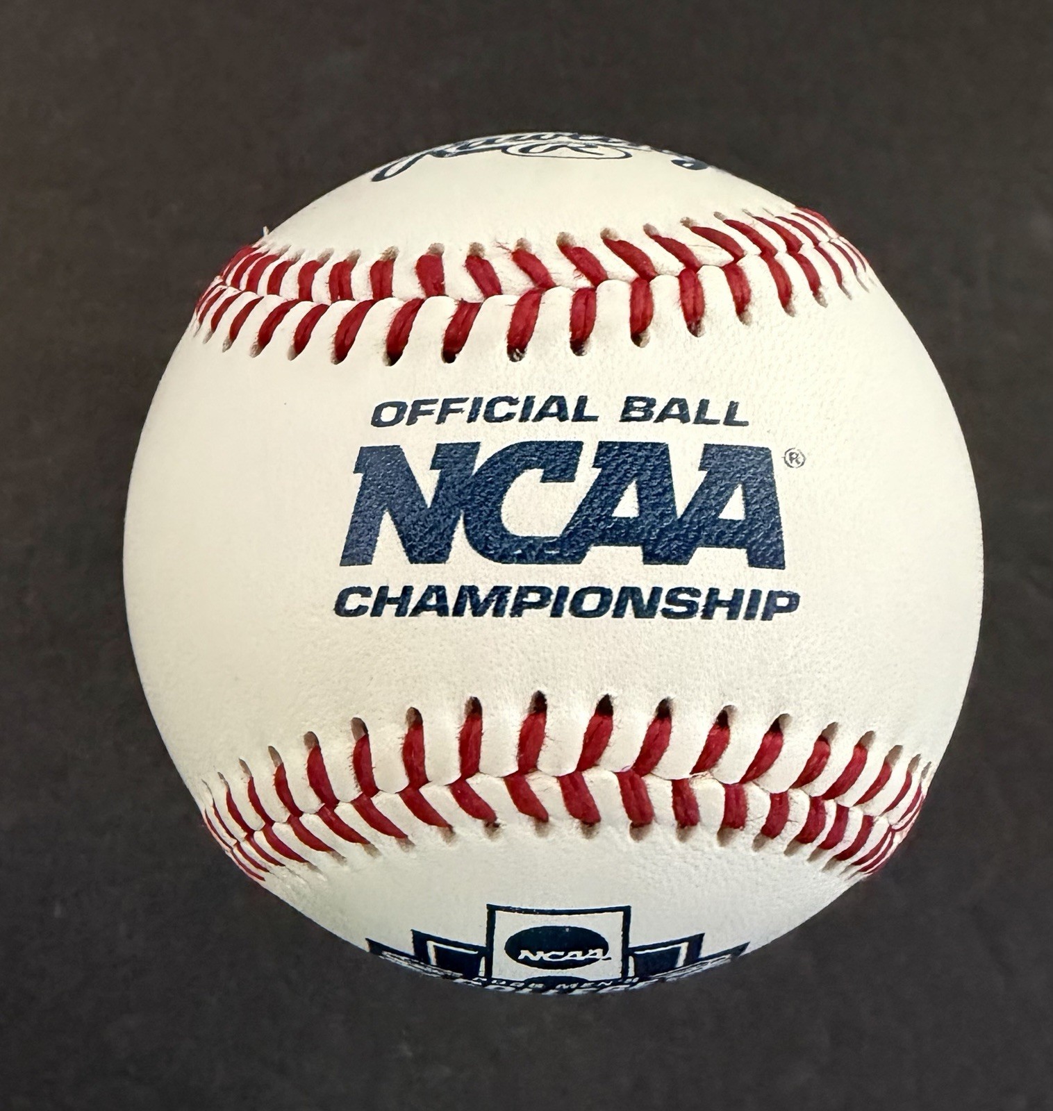 2026 NCAA MEN’S COLLEGE WORLD SERIES OFFICIAL BASEBALL + JERSEY PATCH COMBO