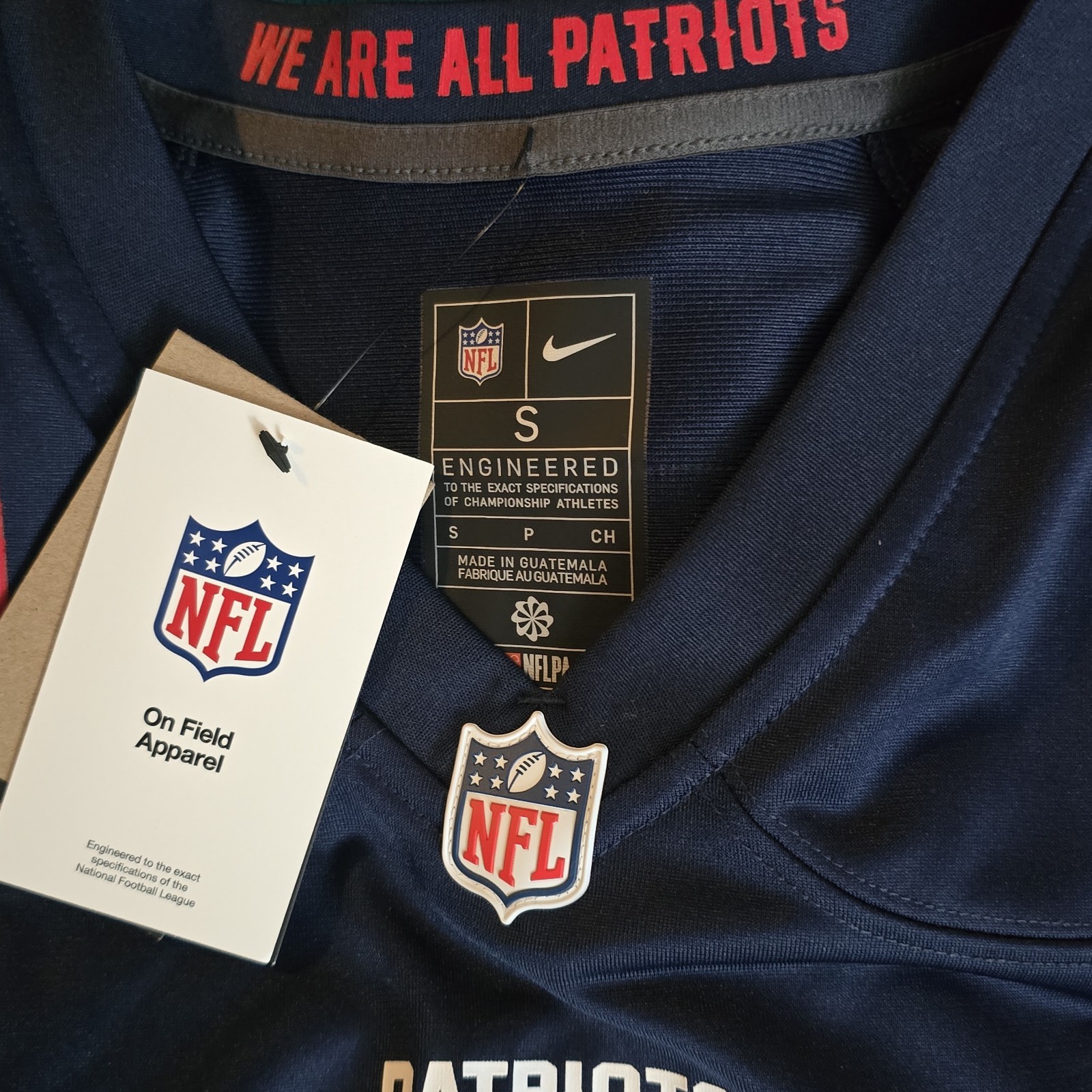 Drake Maye New England Patriots #10 Nike Game Jersey Women’s Small NWT NFL