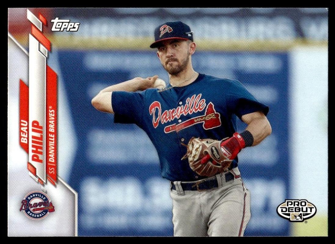 2020 Topps Pro Debut #PD-197 Beau Philip Danville Braves