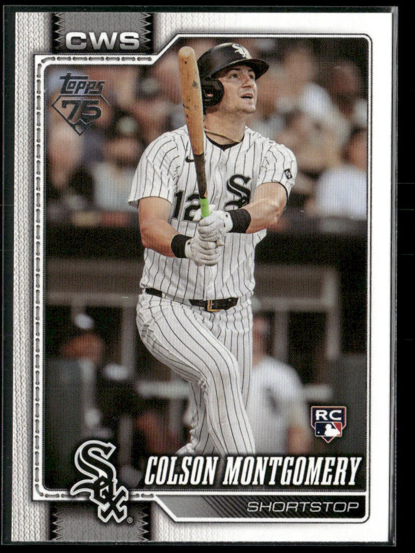 2026 Topps Rookie Card #157 – Colson Montgomery – White Sox RC!