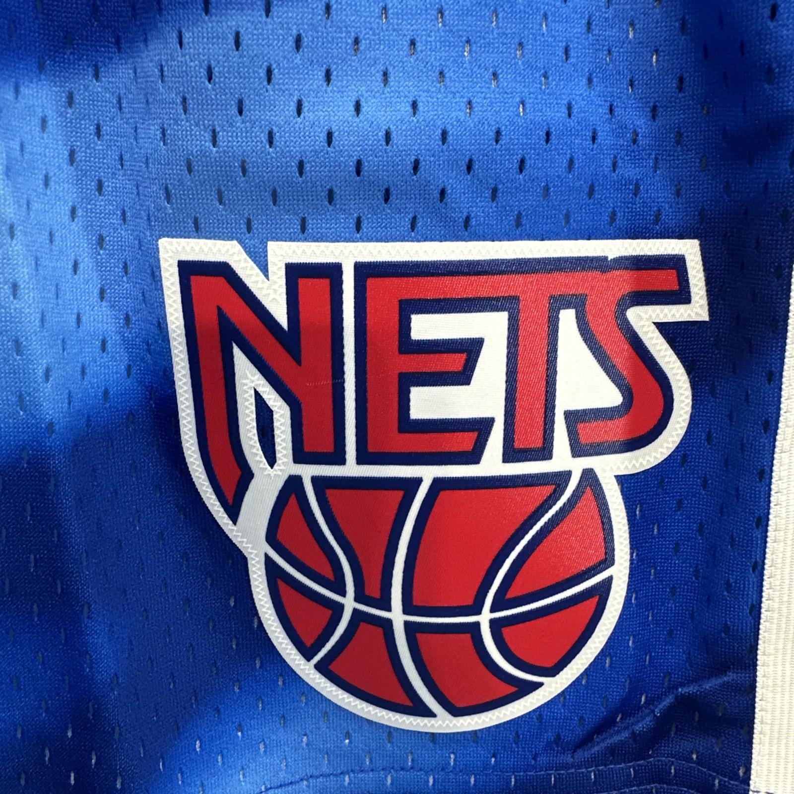 New Jersey Nets 1990 Basketball Shorts NBA MITCHELL & NESS Swingman Mens Large