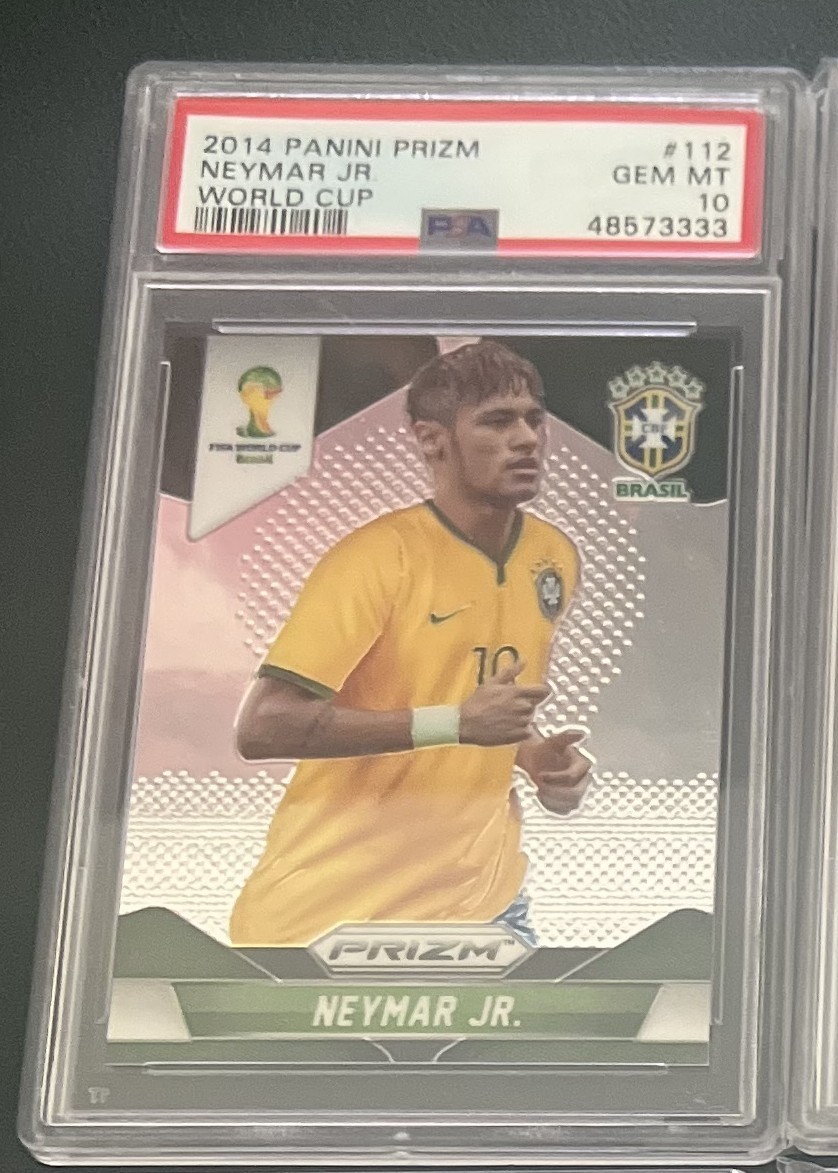 2014 Panini Prizm Neymar Jr World Cup #112 PSA GEM MT 10