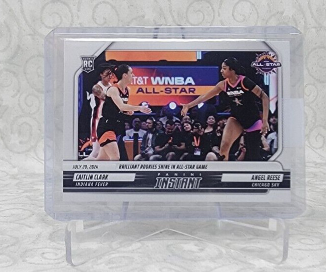 2024 Panini Instant WNBA #164 Caitlin Clark / Angel Reese RC All Star Game