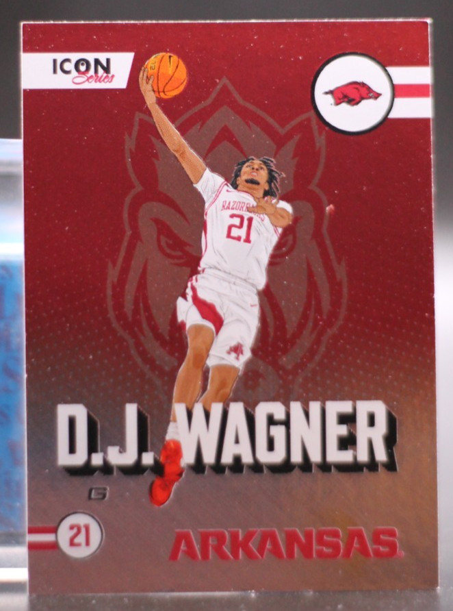 2024-25 ONIT NIL – Arkansas Razorbacks – Icon Foil – D.J. Wagner #IC3