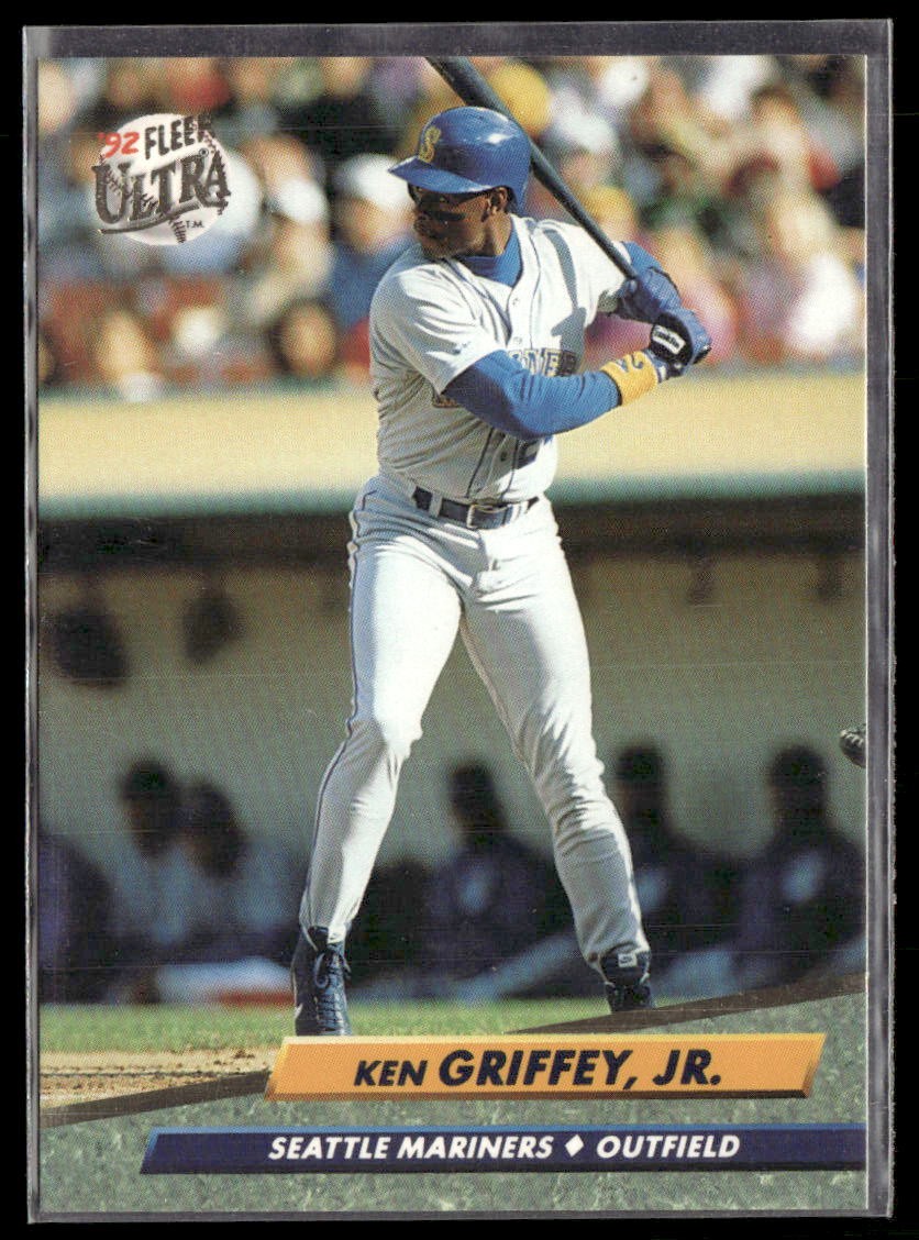 1992 Ultra #123 Ken Griffey, Jr. Mariners Reds Baseball Card 2903K
