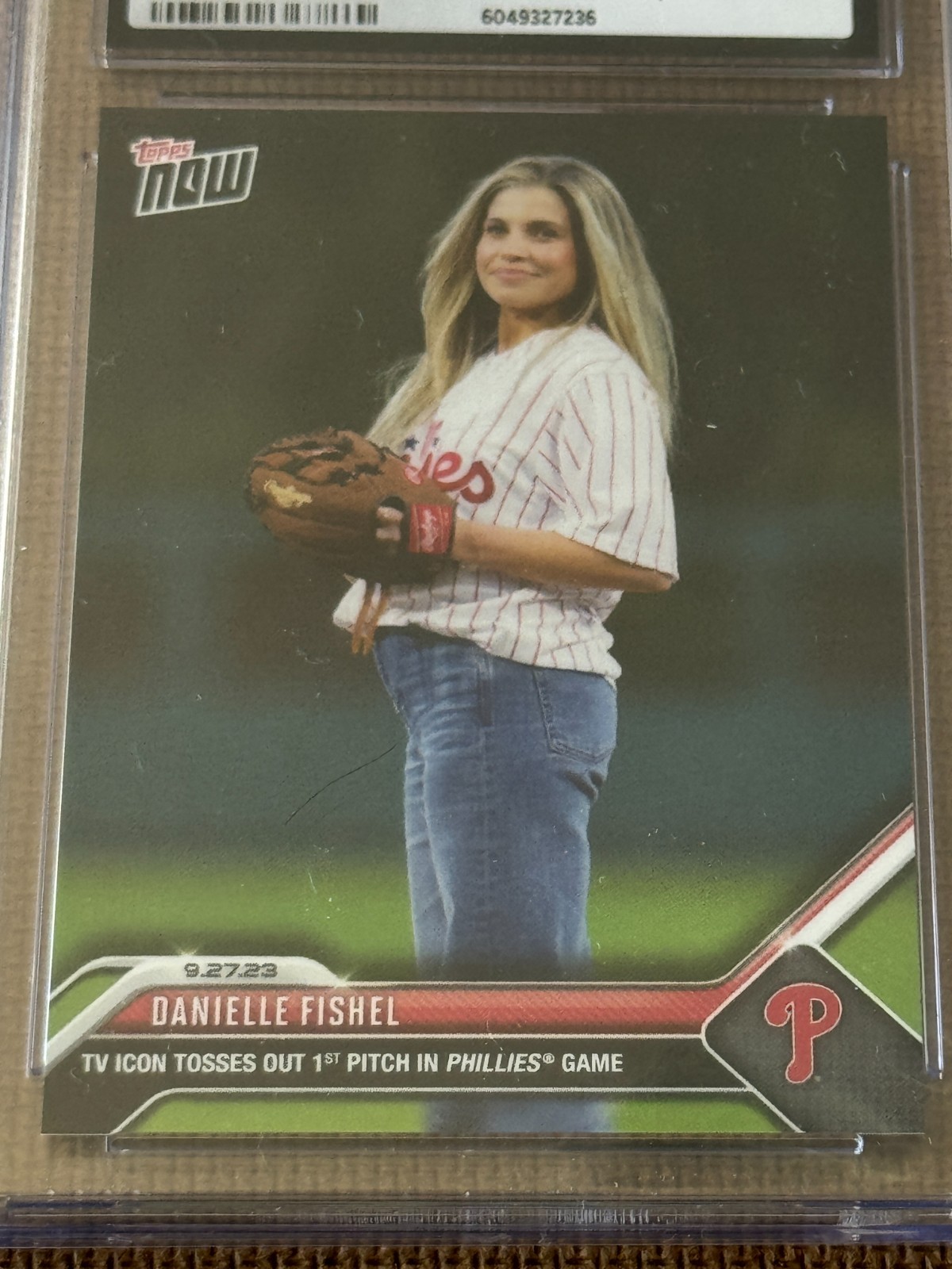 2023 Topps Now #931 Danielle Fishel TOPANGA Boy Meets World PHILLIES Card CGC 10
