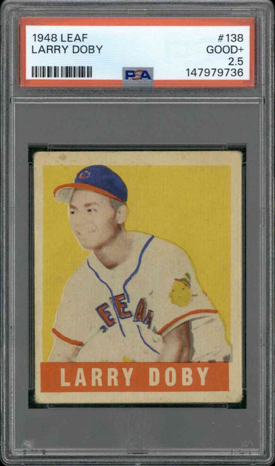 1948 Leaf #138 Larry Doby – PSA 2.5