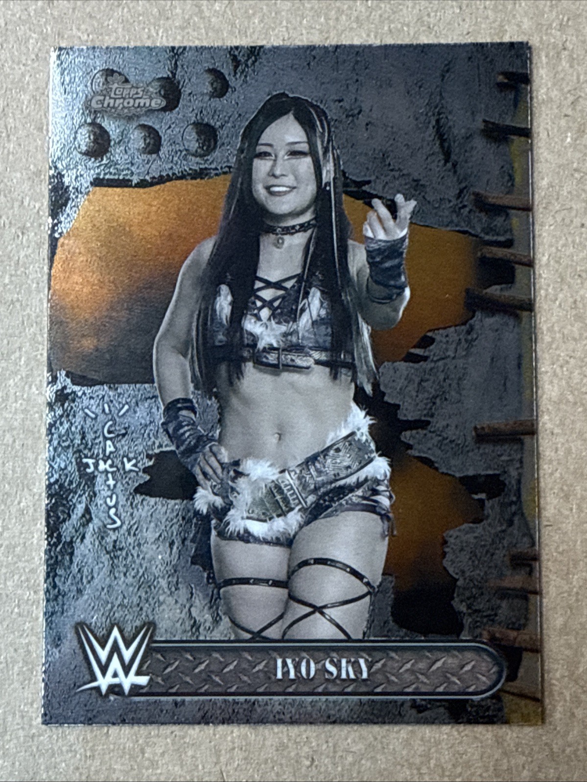 2025 Topps Chrome CACTUS JACK WWE Wrestling Cards #1-200 You Pick/Choose! READ*