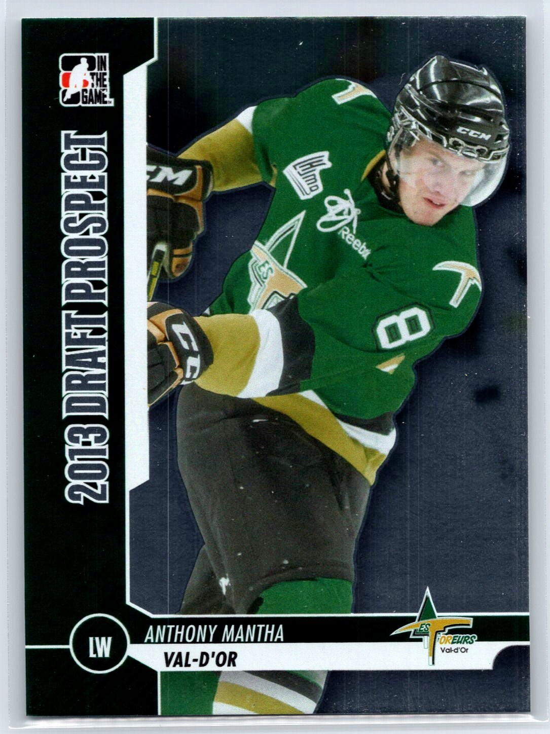 2012-13 In The Game Draft Prospects Anthony Mantha Rookie Val-d’Or Foreurs RC #5
