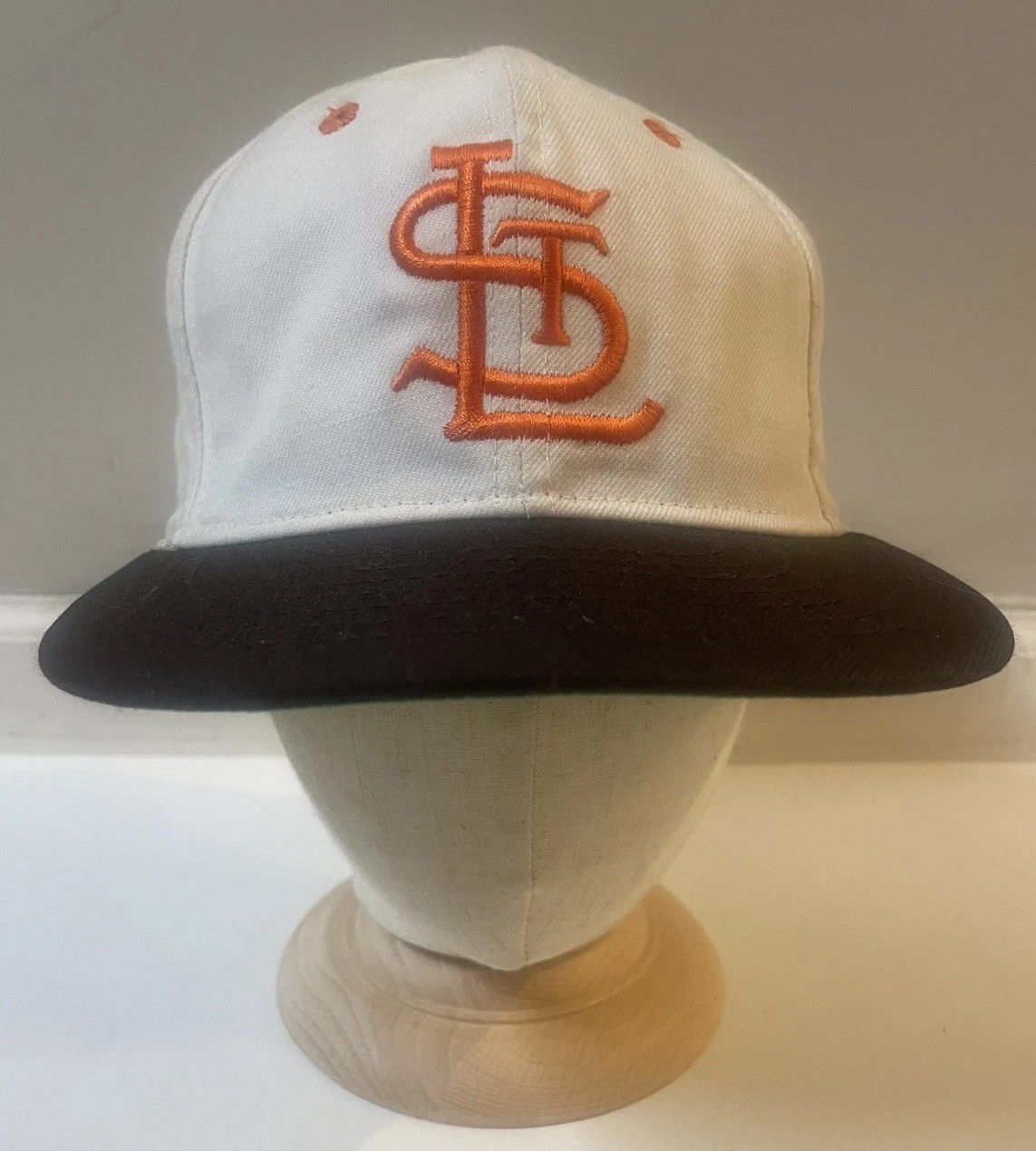 VTG Excellent St. Louis Browns Hat 7 1/8 Roman Pro Cooperstown MLB Baseball Cap