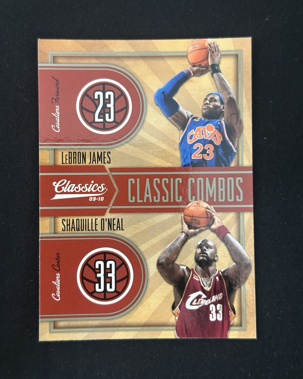 Panini 2009-10 Classics LeBron James Shaquille O’Neal Classic Combos #2