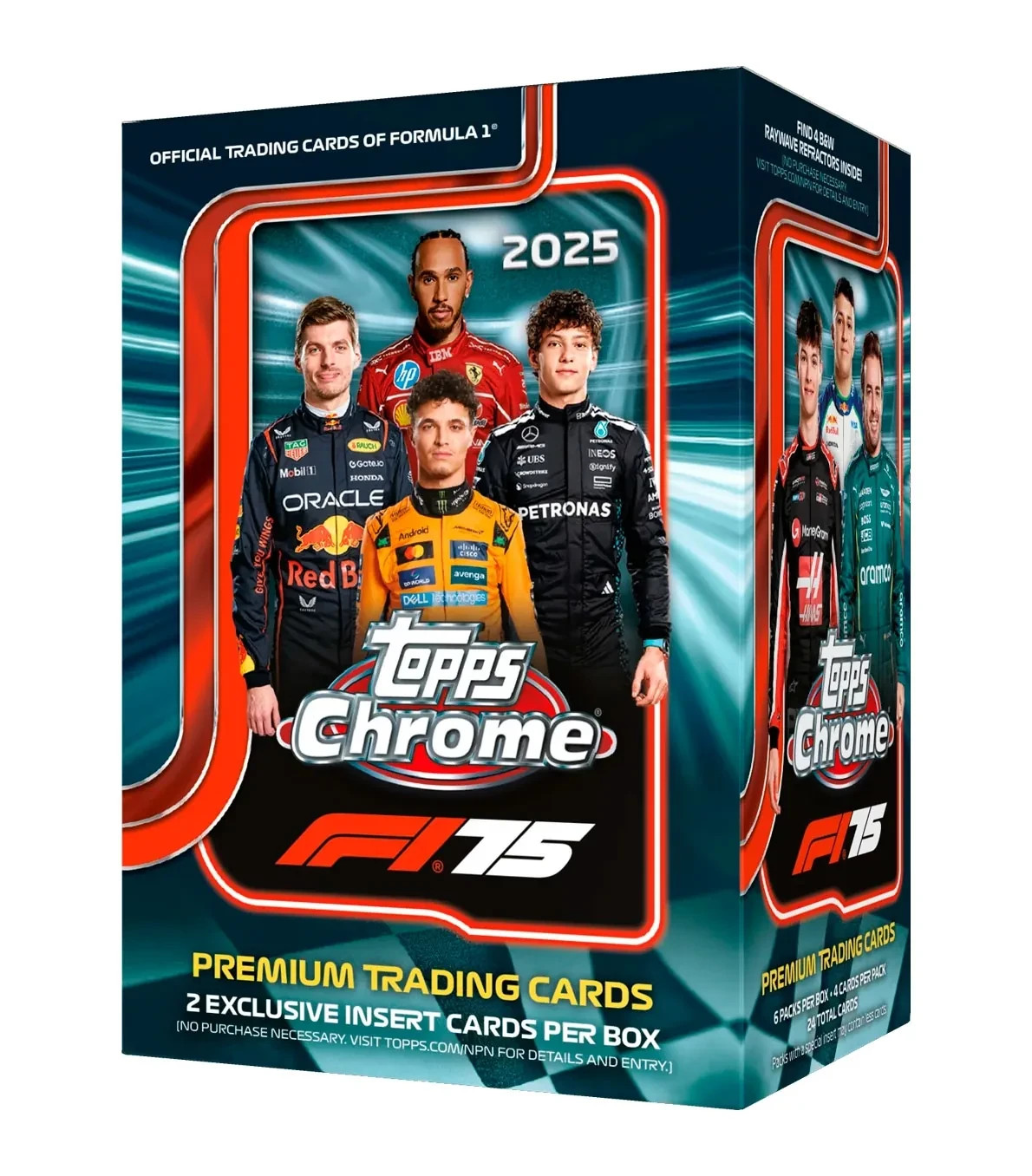 2025 Topps Chrome Formula 1 Base #1-200 Singles Complete Your Set!
