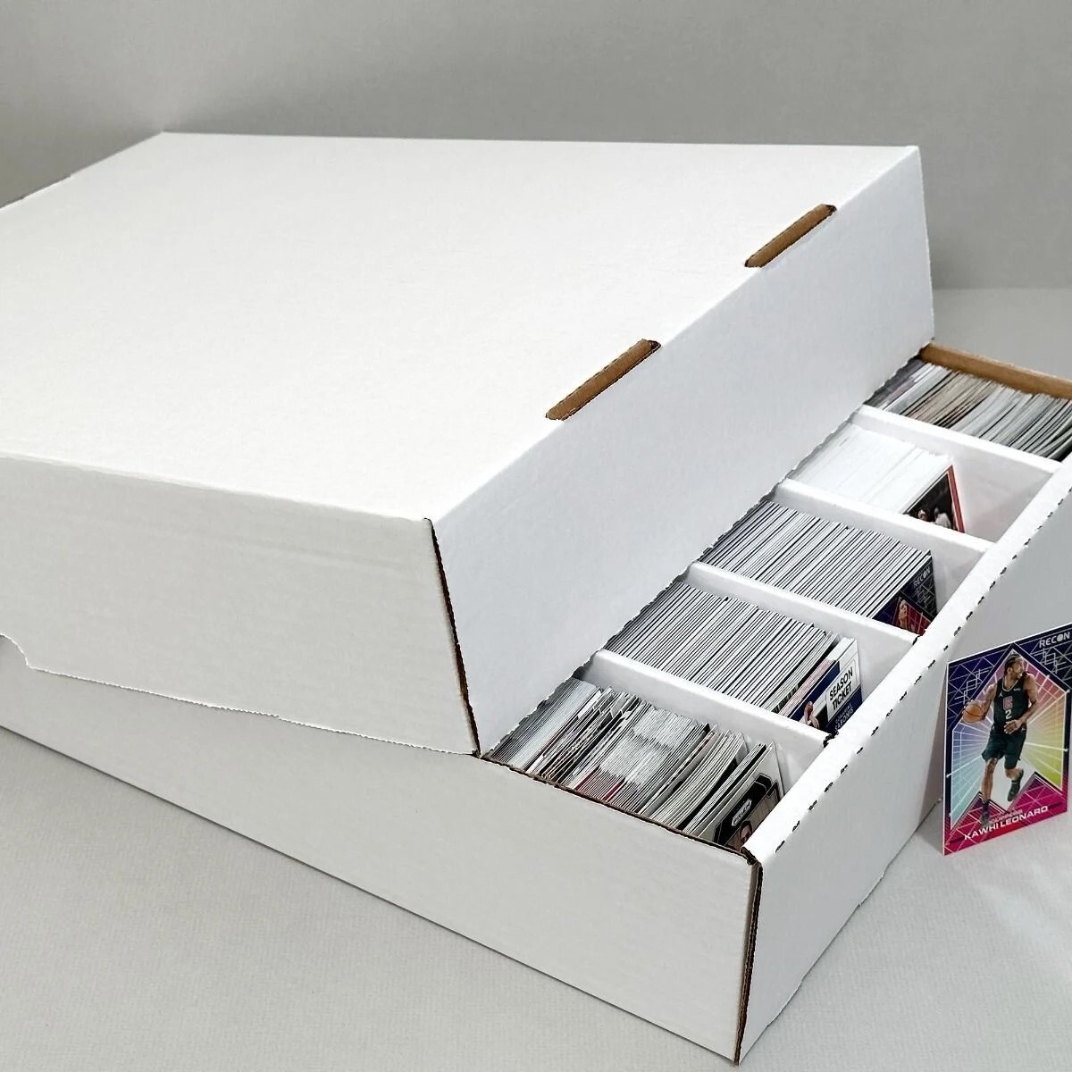 (10x) BCW Super Monster Box Full Lid (5000 Count)Corrugated Cardboard Storage Bx