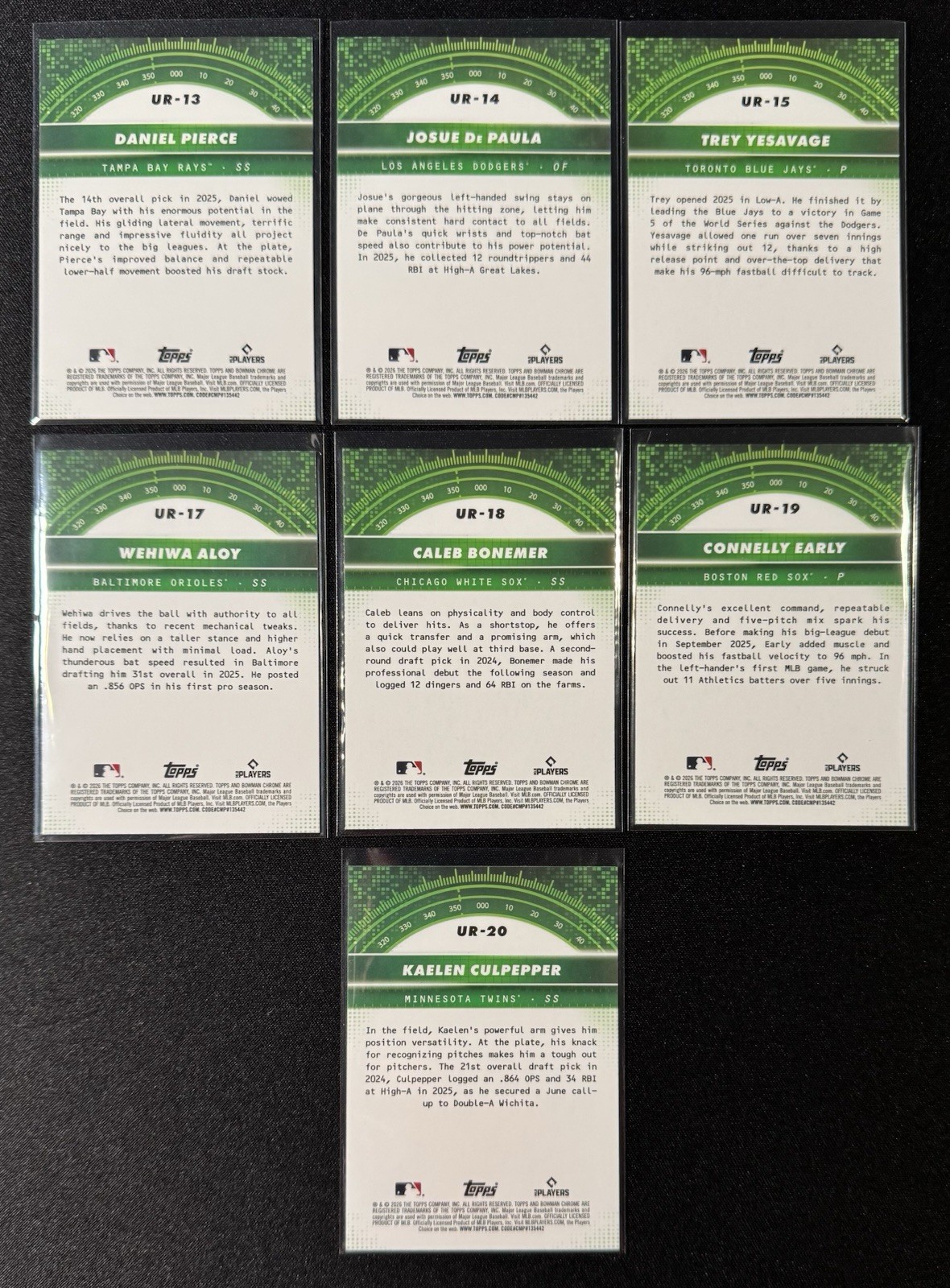 2026 Bowman Baseball – Inserts (You Pick) Multi-Buy Discounts – Updated 5/16/26