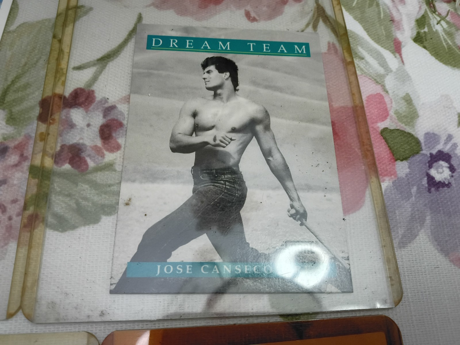 Mixed lot of Jose Canseco cards in plastic Card Holders – MLB Baseball