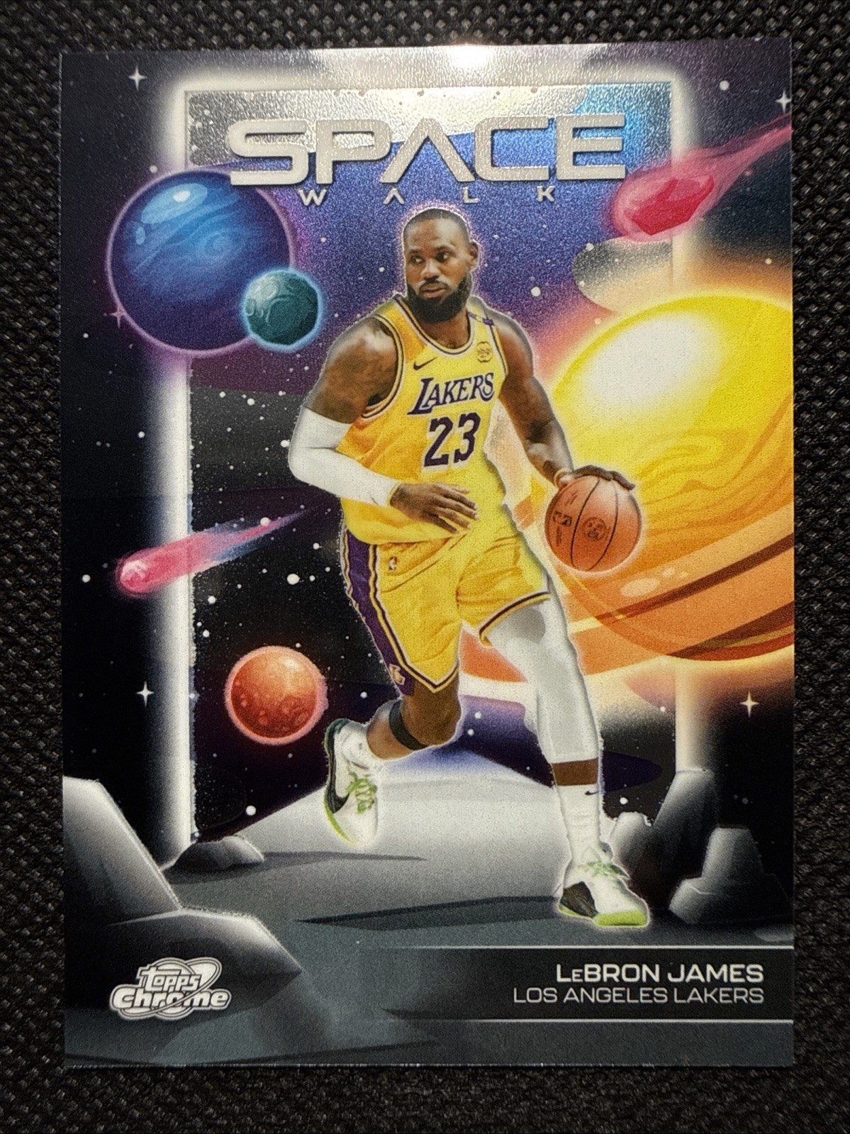 2025-26 Topps Cosmic Chrome – Space Walk LeBron James #SW-1