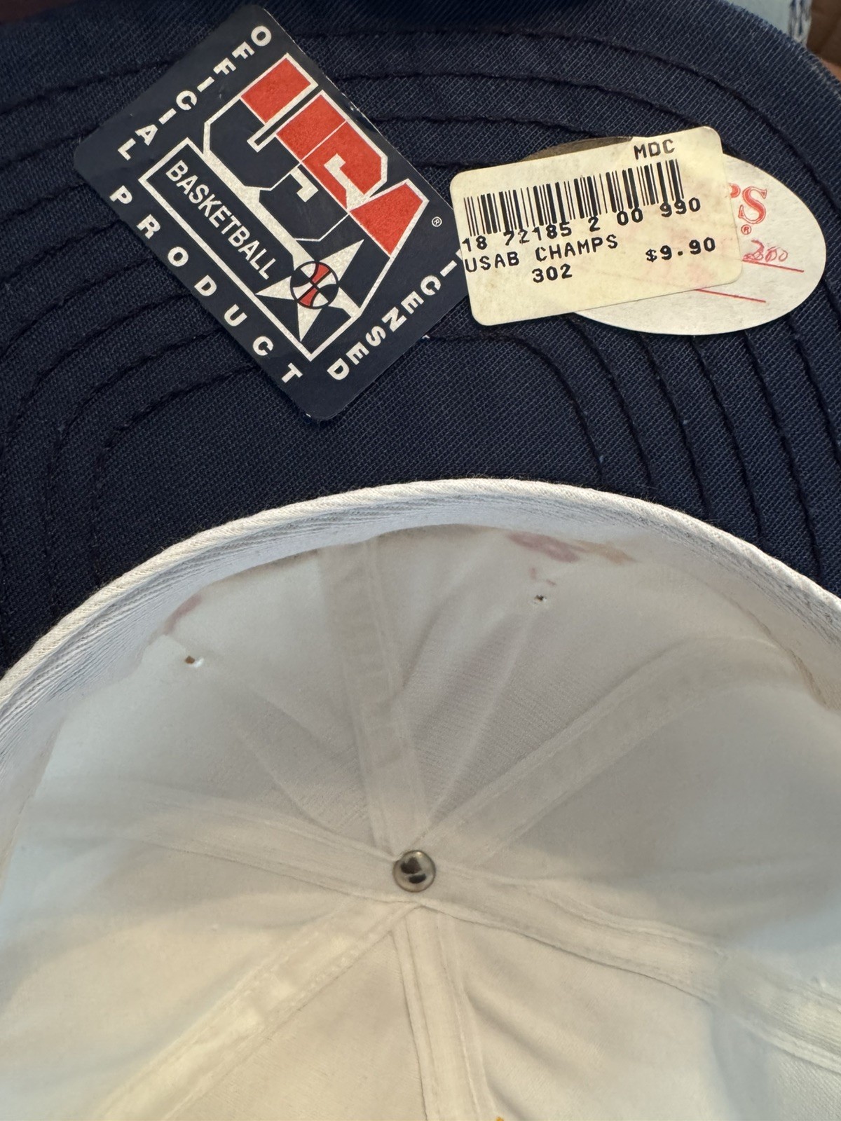 1992 Summer Olympics USA Basketball Champions AJD Vintage Hat BRAND NEW W/ TAGS