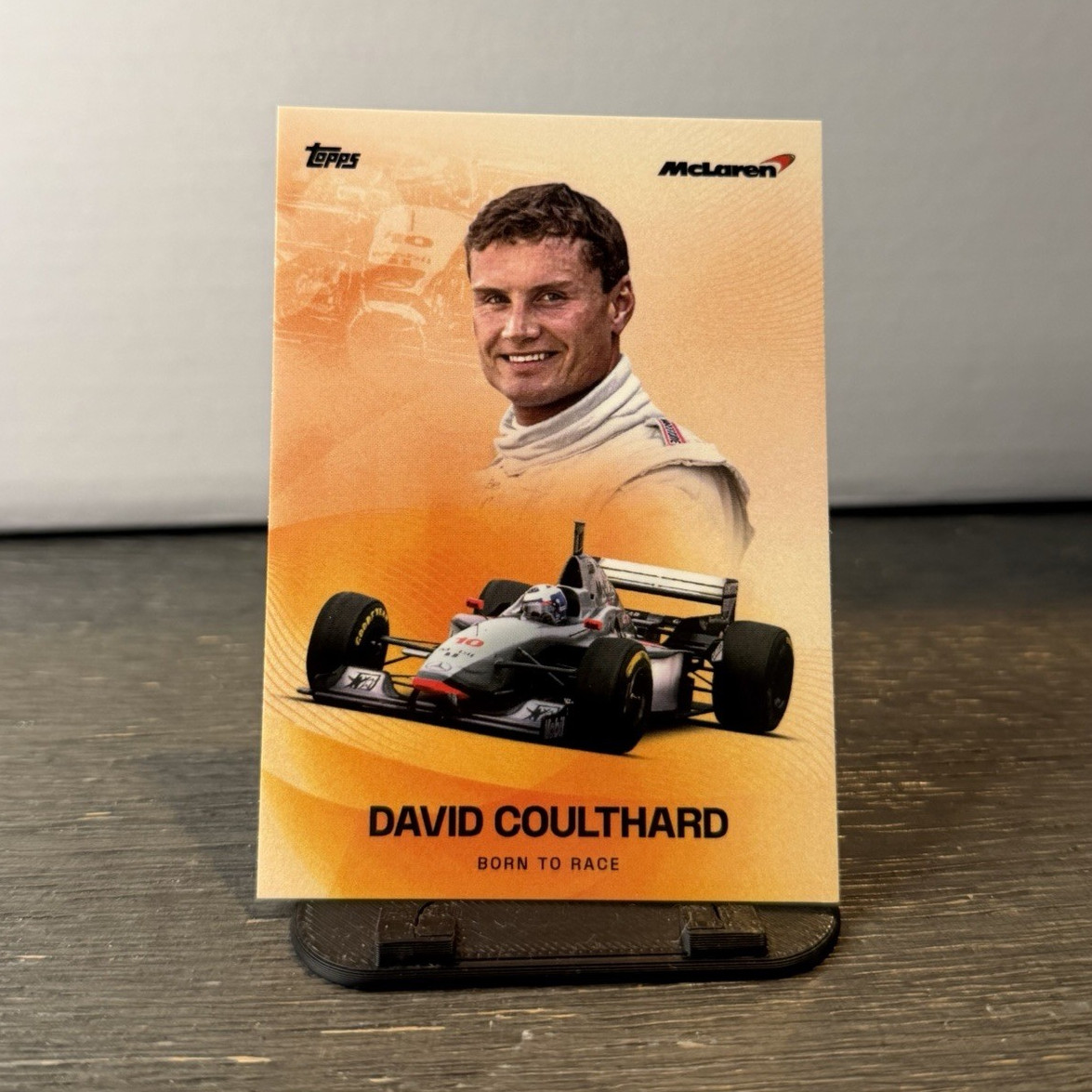 Topps 2025 McLaren Racing Born to Race David Coulthard #30 Formula 1 Card
