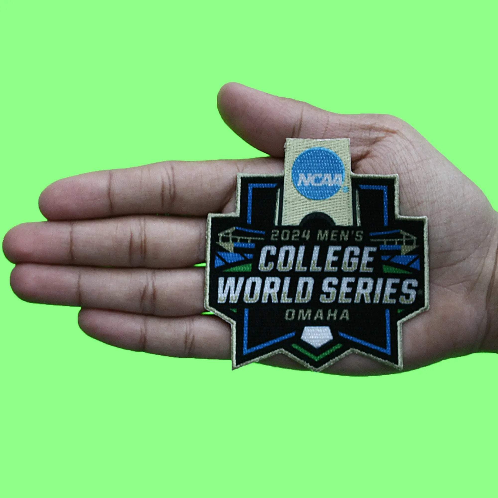 2024 NCAA Men’s College World Series Omaha Jersey Patch Aggies Tennessee Iron On