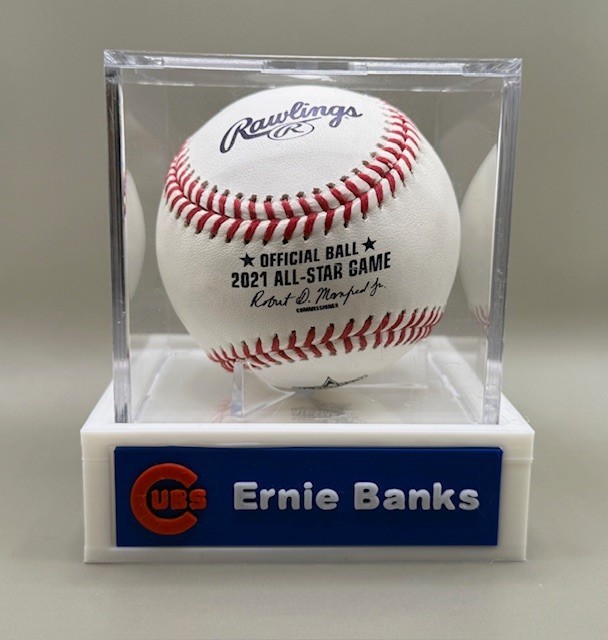 Chicago Cubs – Sandberg – Banks – Baseball Cube Stand/Holder – Pick any Player